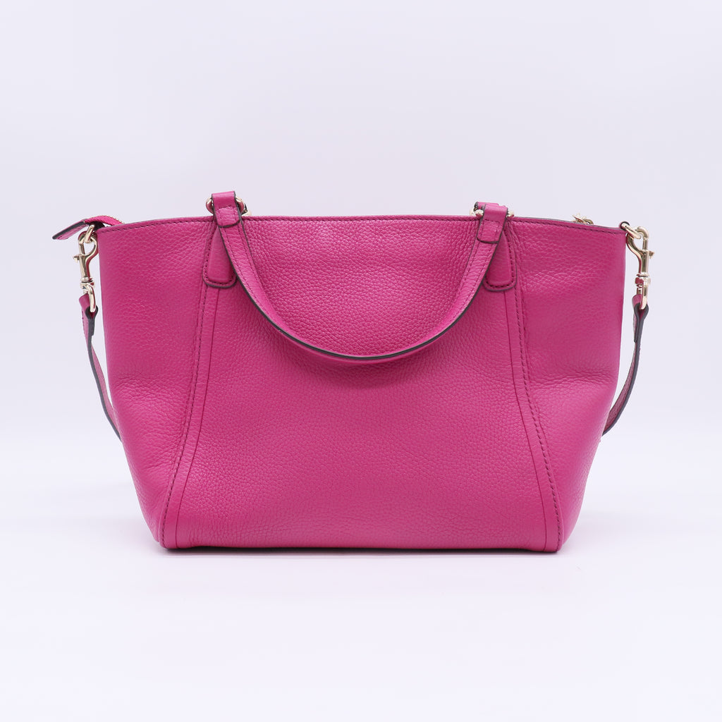 Gucci Pebbled Calfskin Small Soho Top Handle Bag B23271