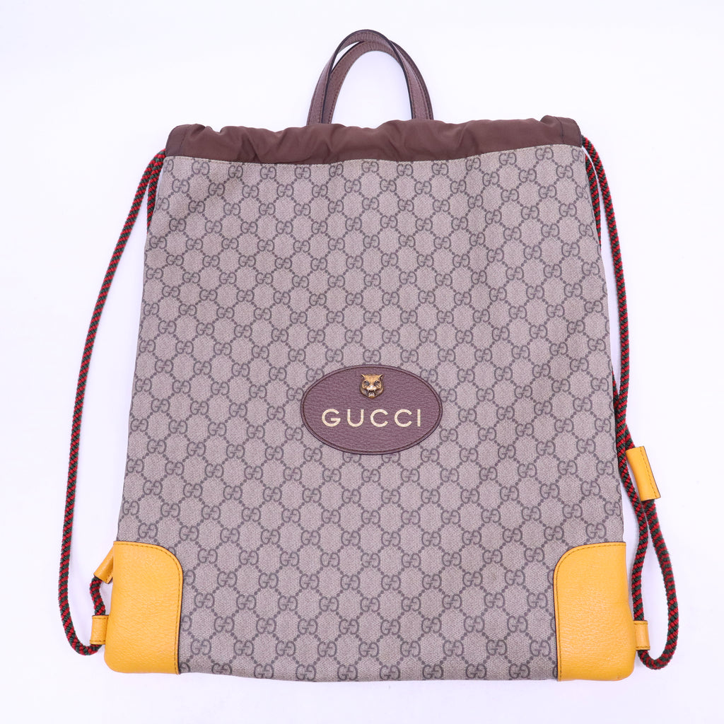 Supreme Monogram Neo Vintage Drawstring Backpack B21134