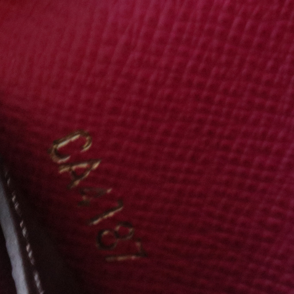 Bloom Flower Emilie Monogram Canvas Wallet