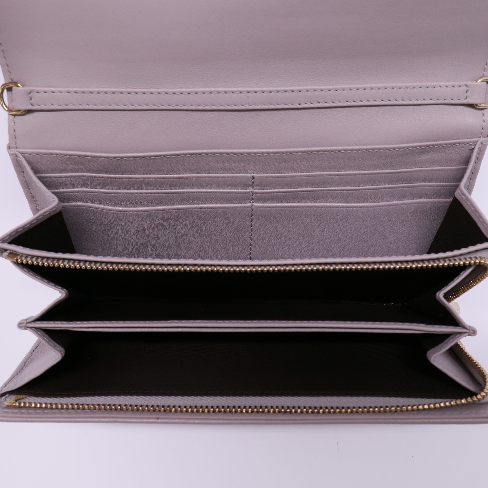 Lambskin  Flap WOC Twins LDJ4438