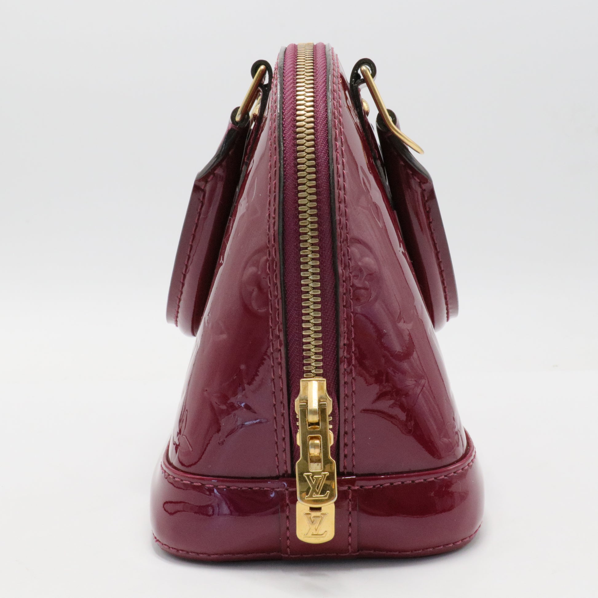 Alma Handbag Monogram Vernis BB