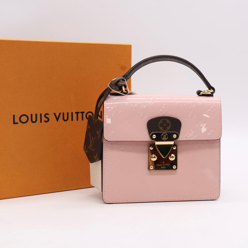 Spring Street NM Handbag Monogram Vernis with Monogram Canvas and Epi Leather TWINS LDJ3064
