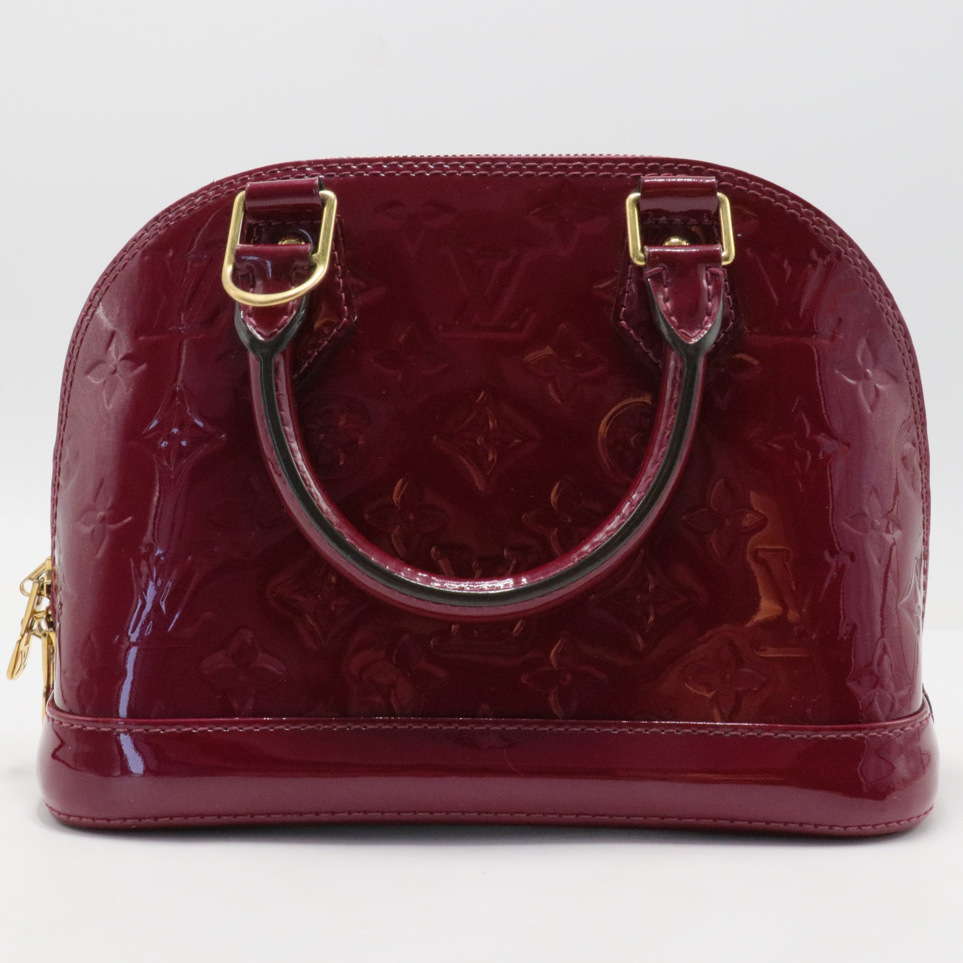 Alma Handbag Monogram Vernis BB