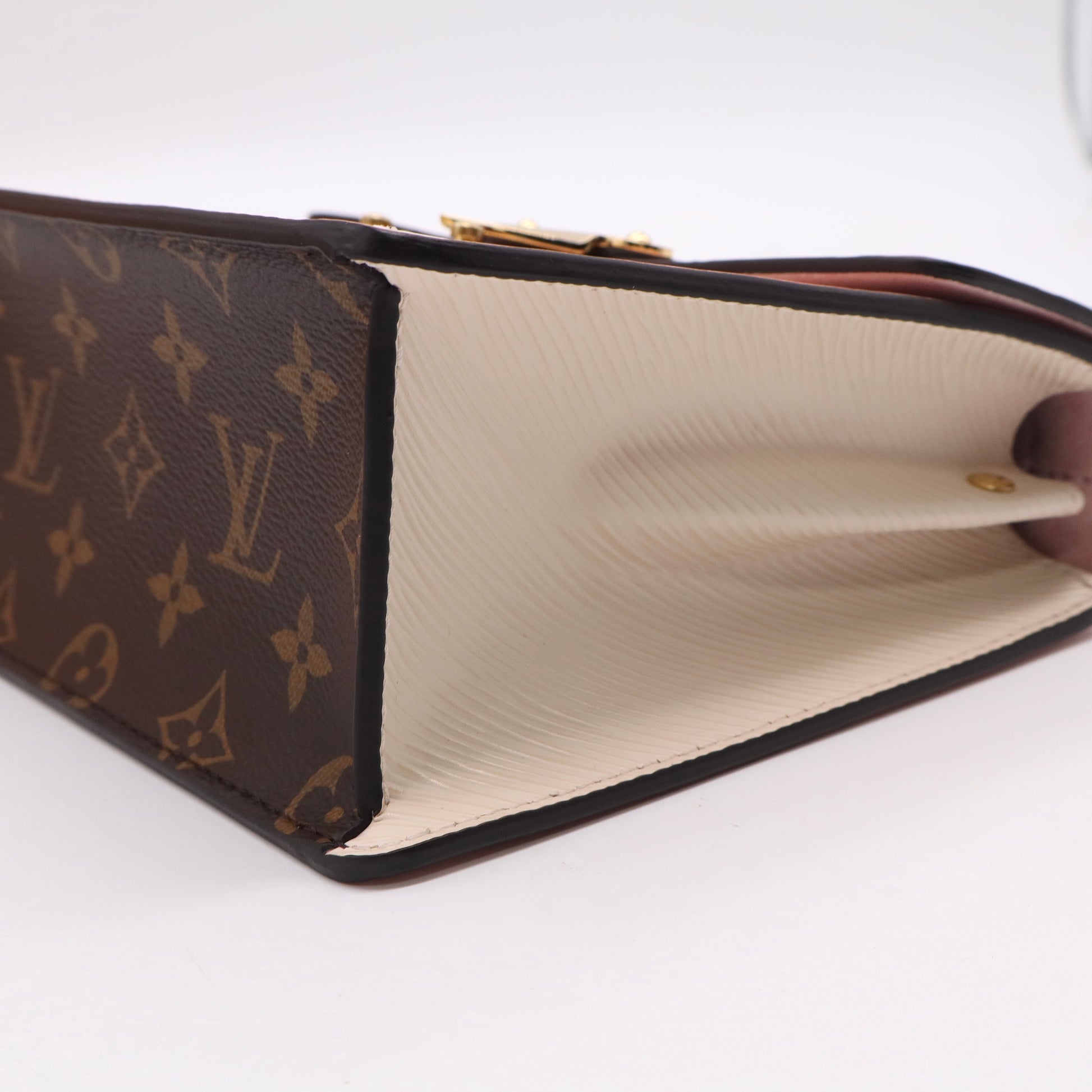 Spring Street NM Handbag Monogram Vernis with Monogram Canvas and Epi Leather TWINS LDJ3064