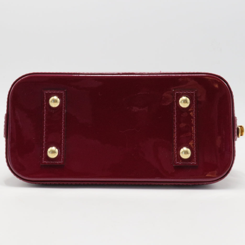 Alma Handbag Monogram Vernis BB