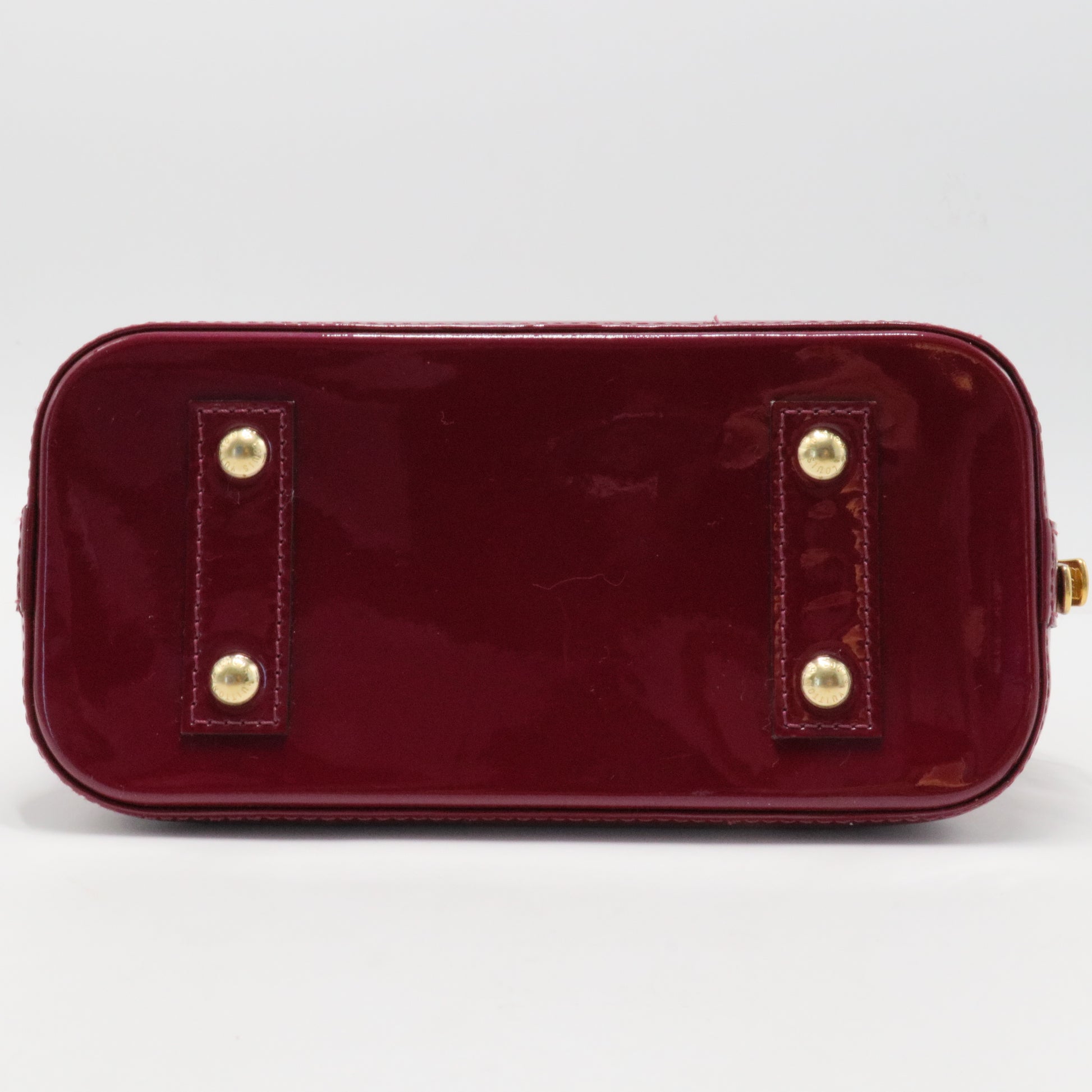 Alma Handbag Monogram Vernis BB