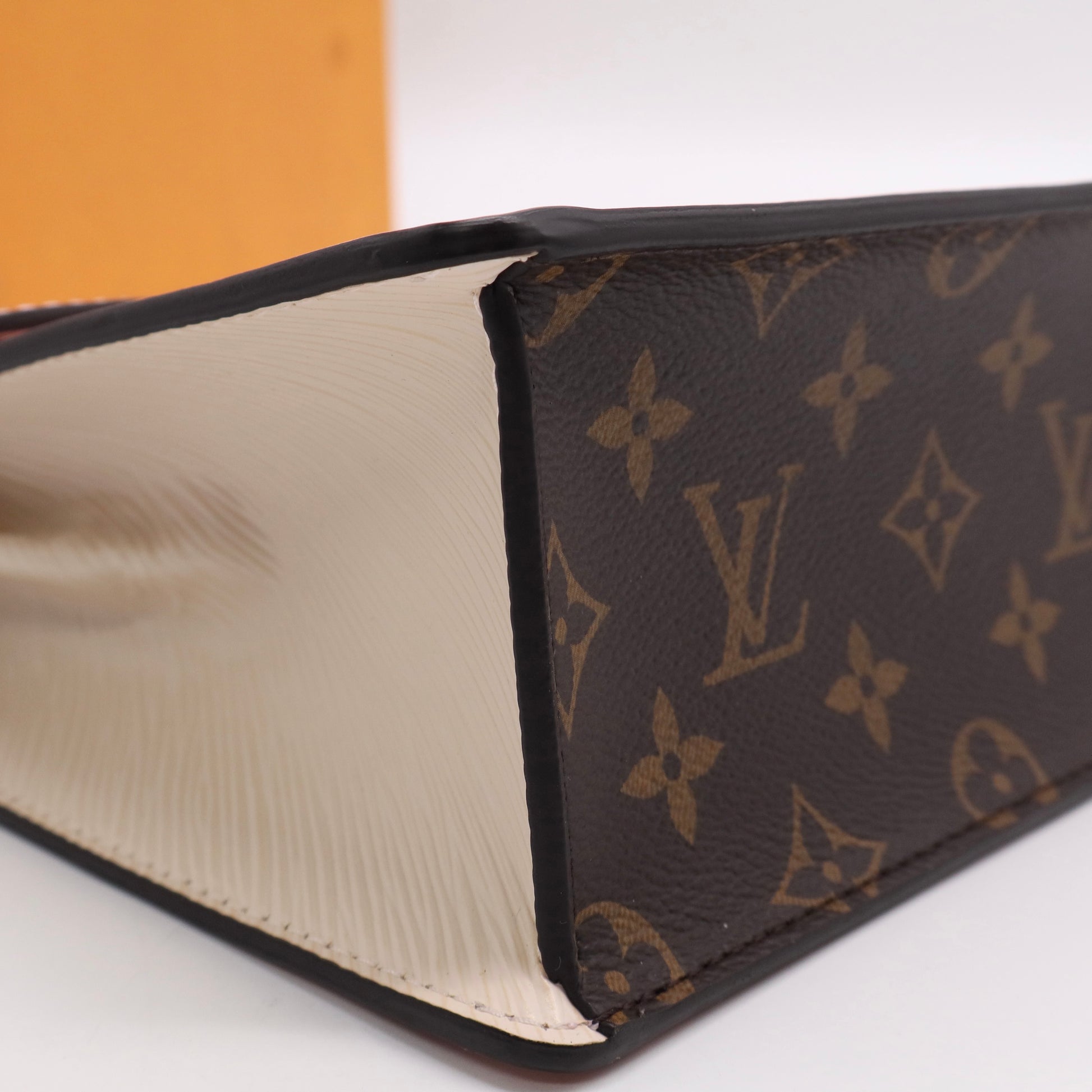 Spring Street NM Handbag Monogram Vernis with Monogram Canvas and Epi Leather TWINS LDJ3064