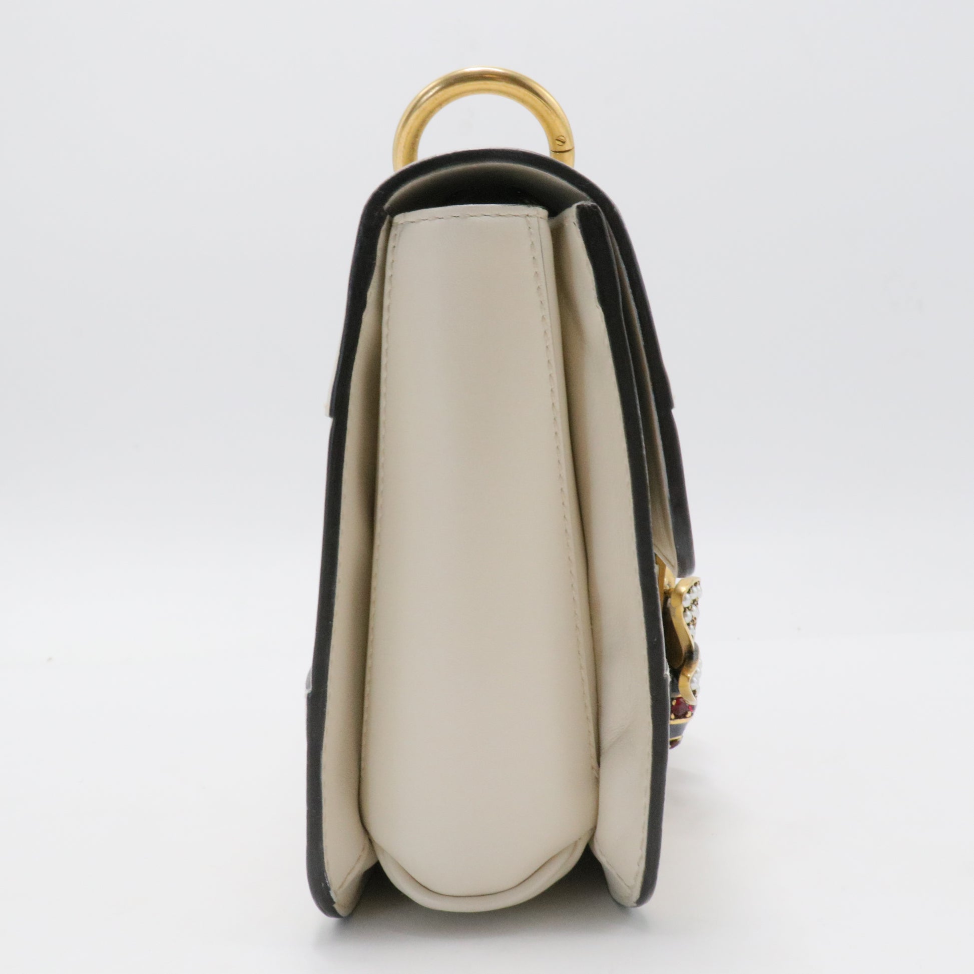 Queen Margaret Top Handle Bag Leather Small