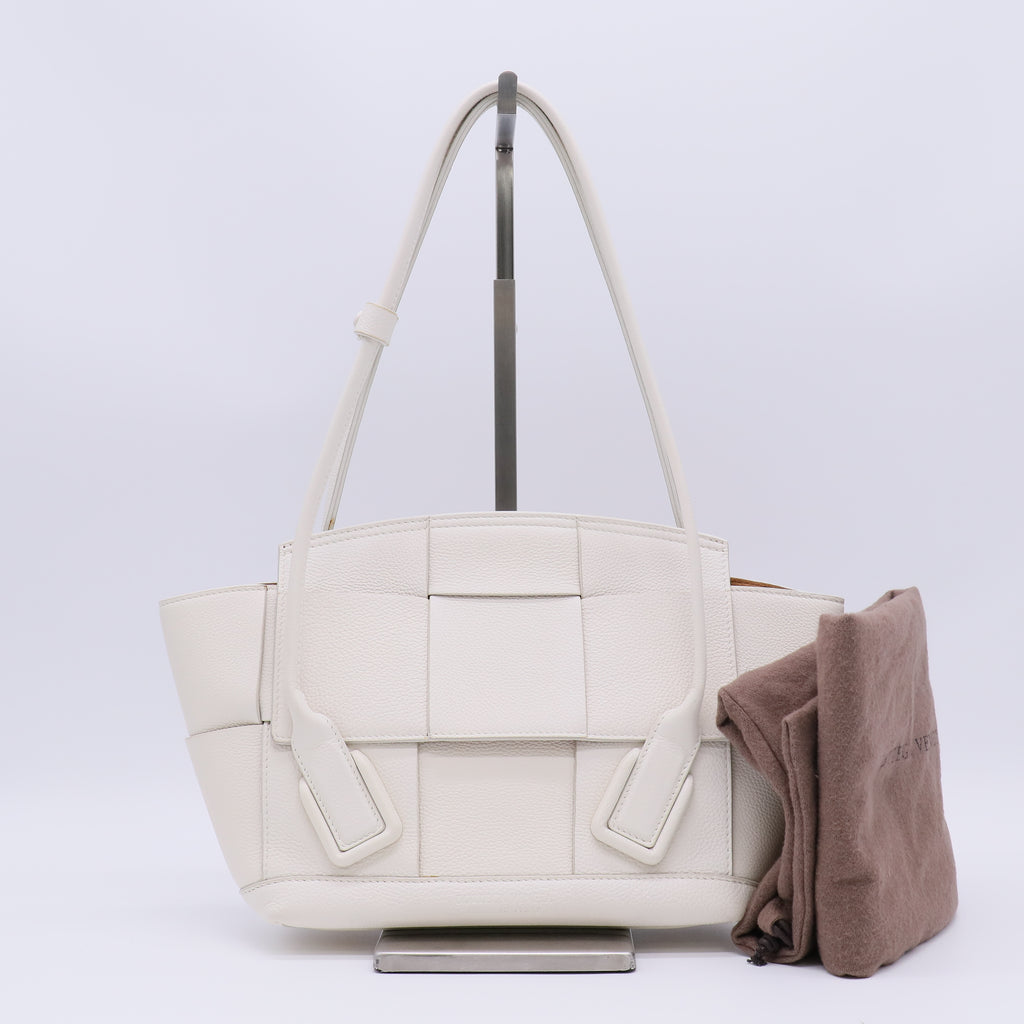 Bottega Veneta Grained Leather Arco Bag twins B23511