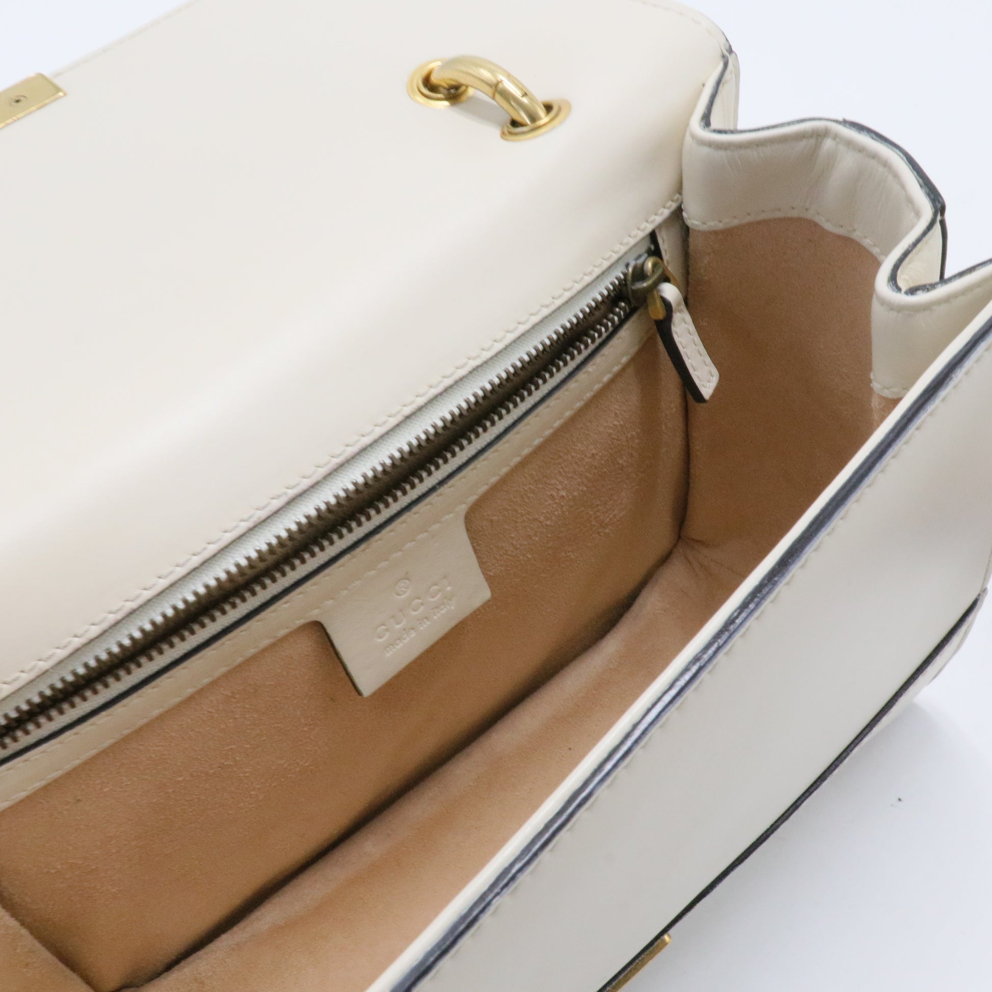 Queen Margaret Top Handle Bag Leather Small