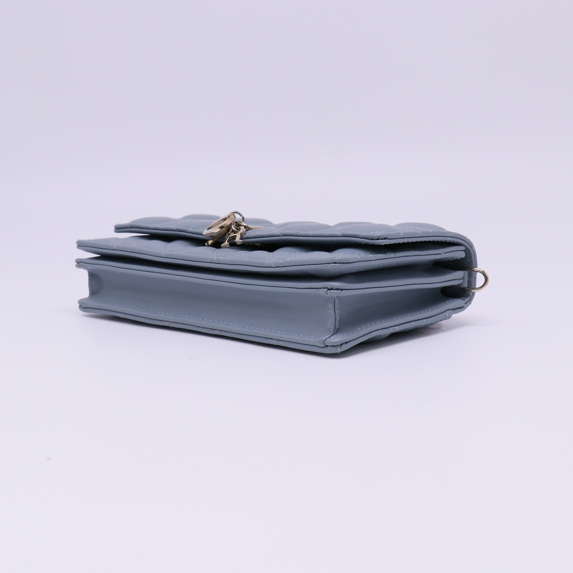 My Dior Mini Cloud Blue Cannage Lambskin Bag Twins LDJ4461
