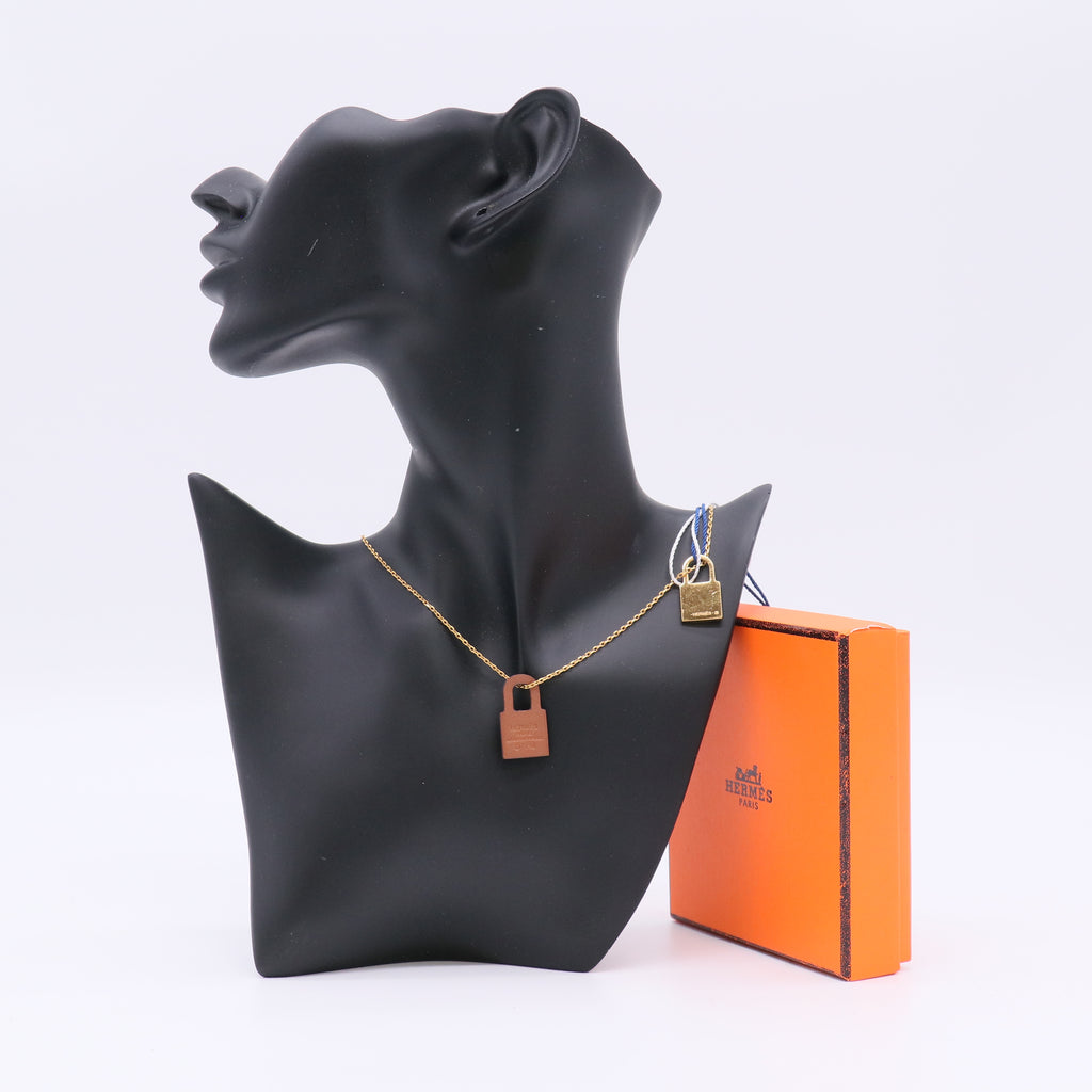 Hermes O'Kelly Pendant Necklace Twins LDZ519