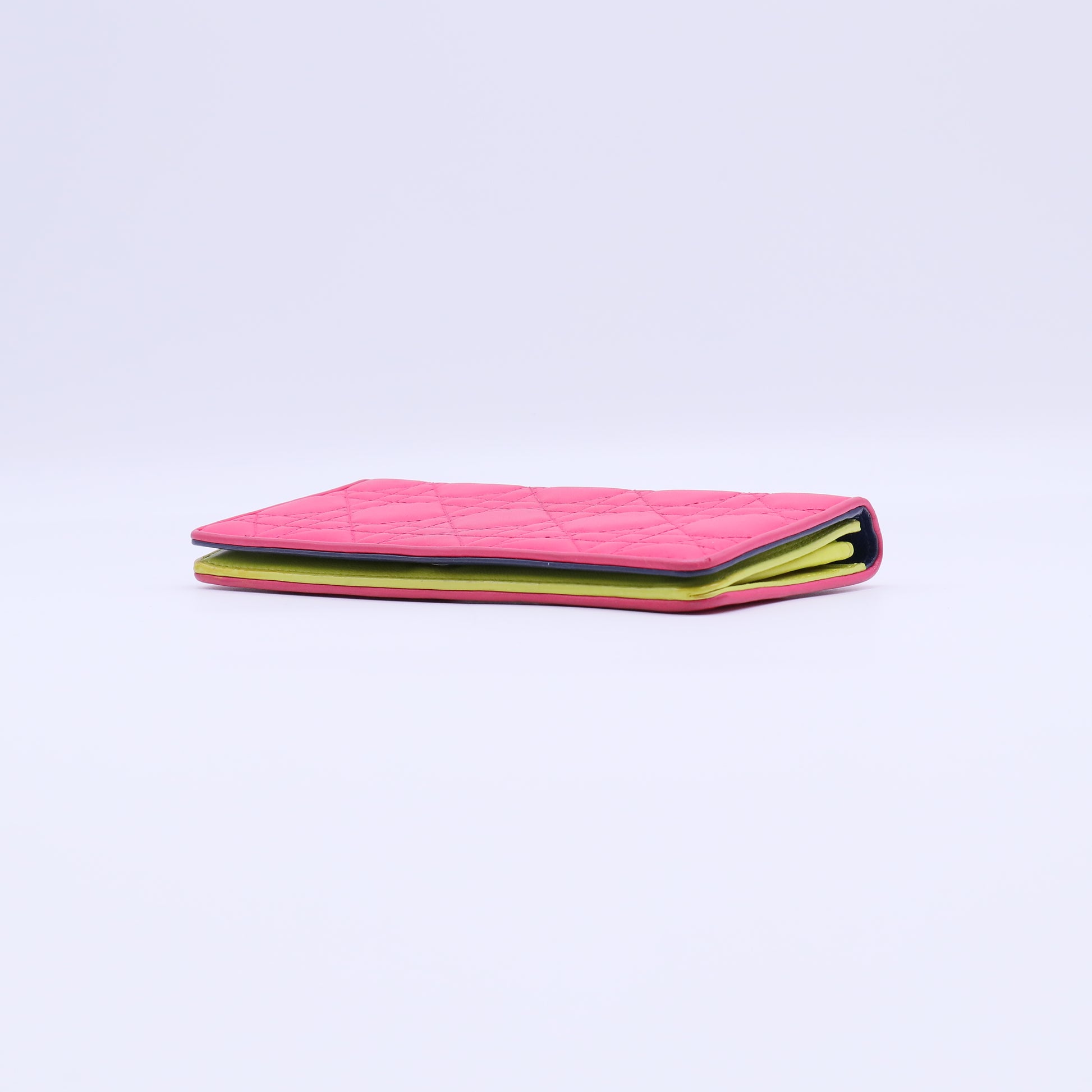 Christian Dior Calfskin Cannage Lady Dior Rendezvous Wallet Twins LDJ4241