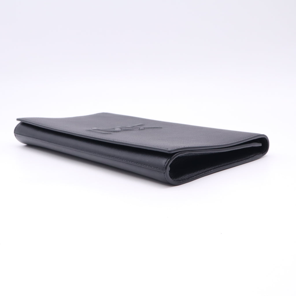 Calfskin Monogram Large Belle De Jour Clutch Black B23622