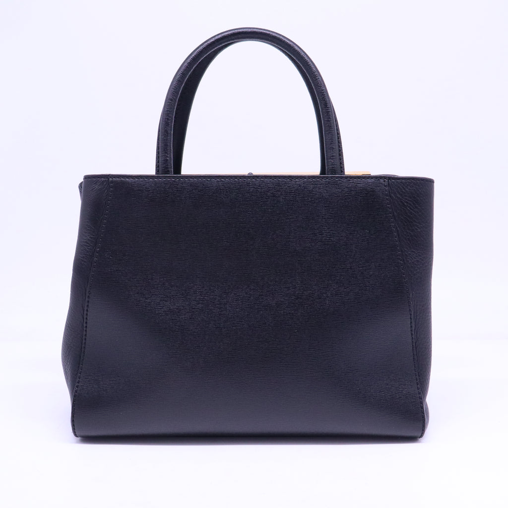 Vitello Elite Apple Charm Petite 2Jours Tote Black B21164