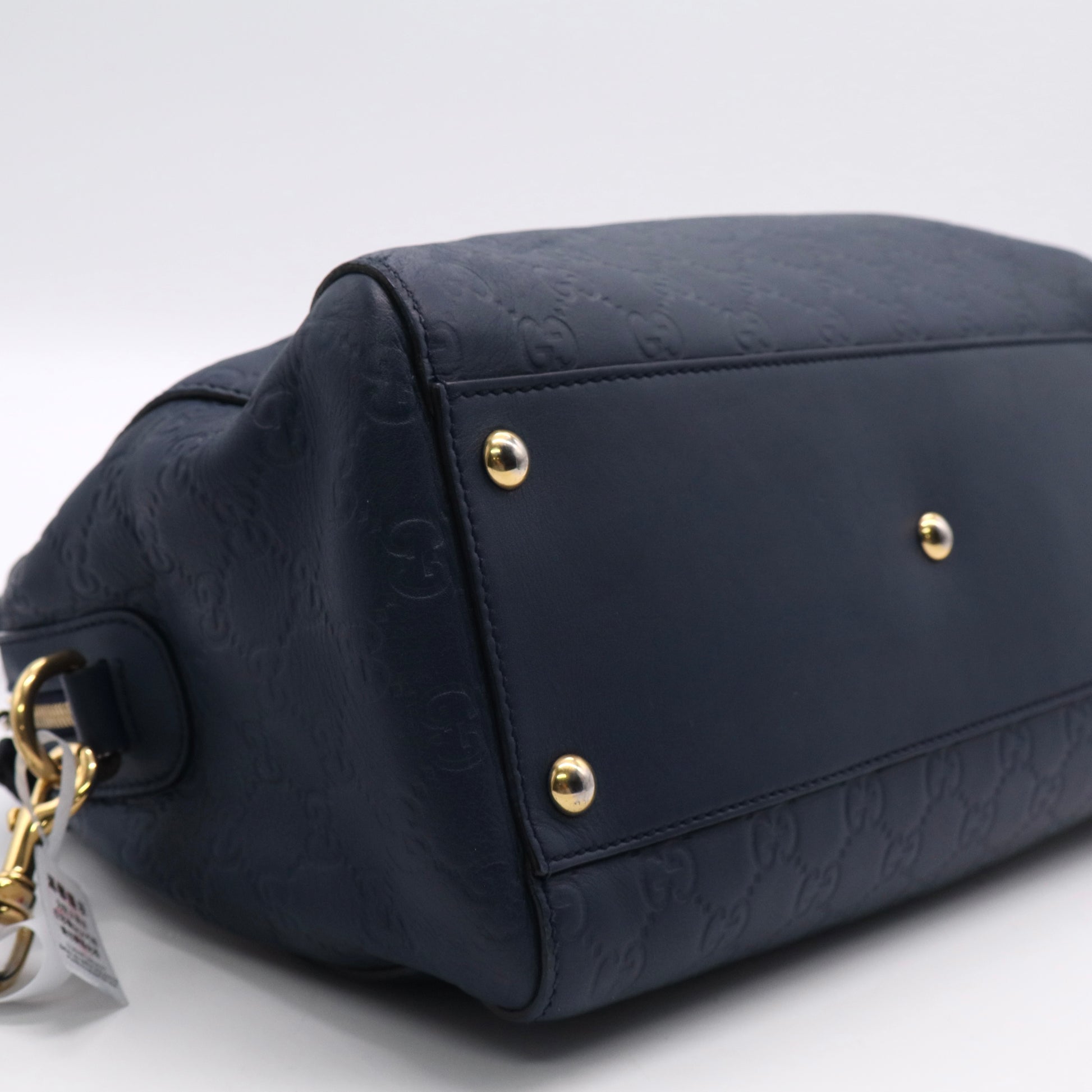 Gucci Signature Boston Bag Guccissima Leather Medium Twins B20399