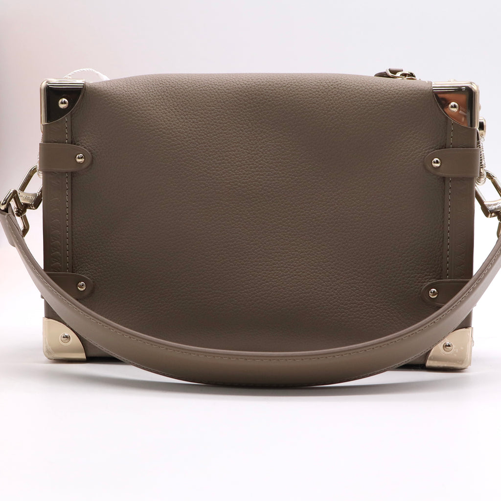 Side Trunk Handbag Taurillon Leather MM TWINS LDJ3128