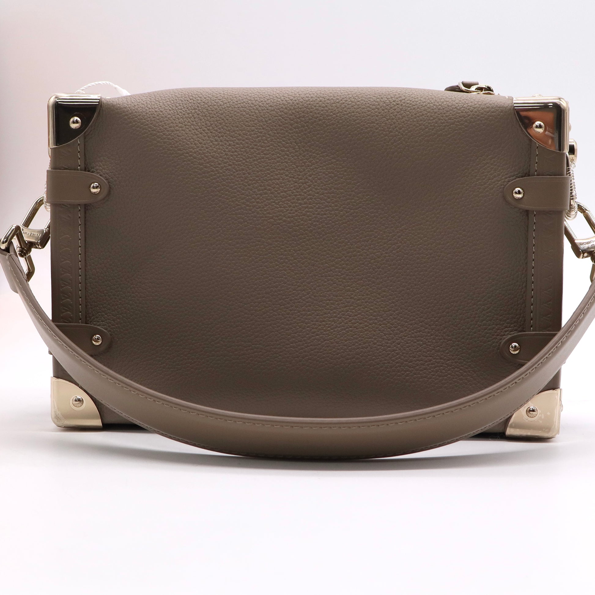 Side Trunk Handbag Taurillon Leather MM TWINS LDJ3128