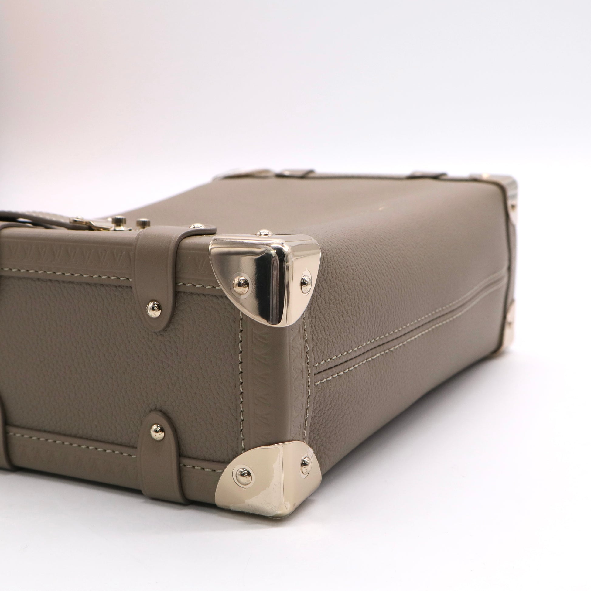 Side Trunk Handbag Taurillon Leather MM TWINS LDJ3128