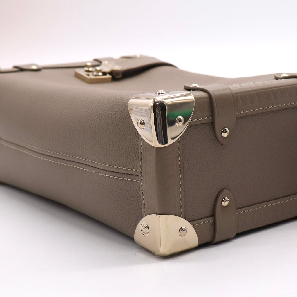 Side Trunk Handbag Taurillon Leather MM TWINS LDJ3128