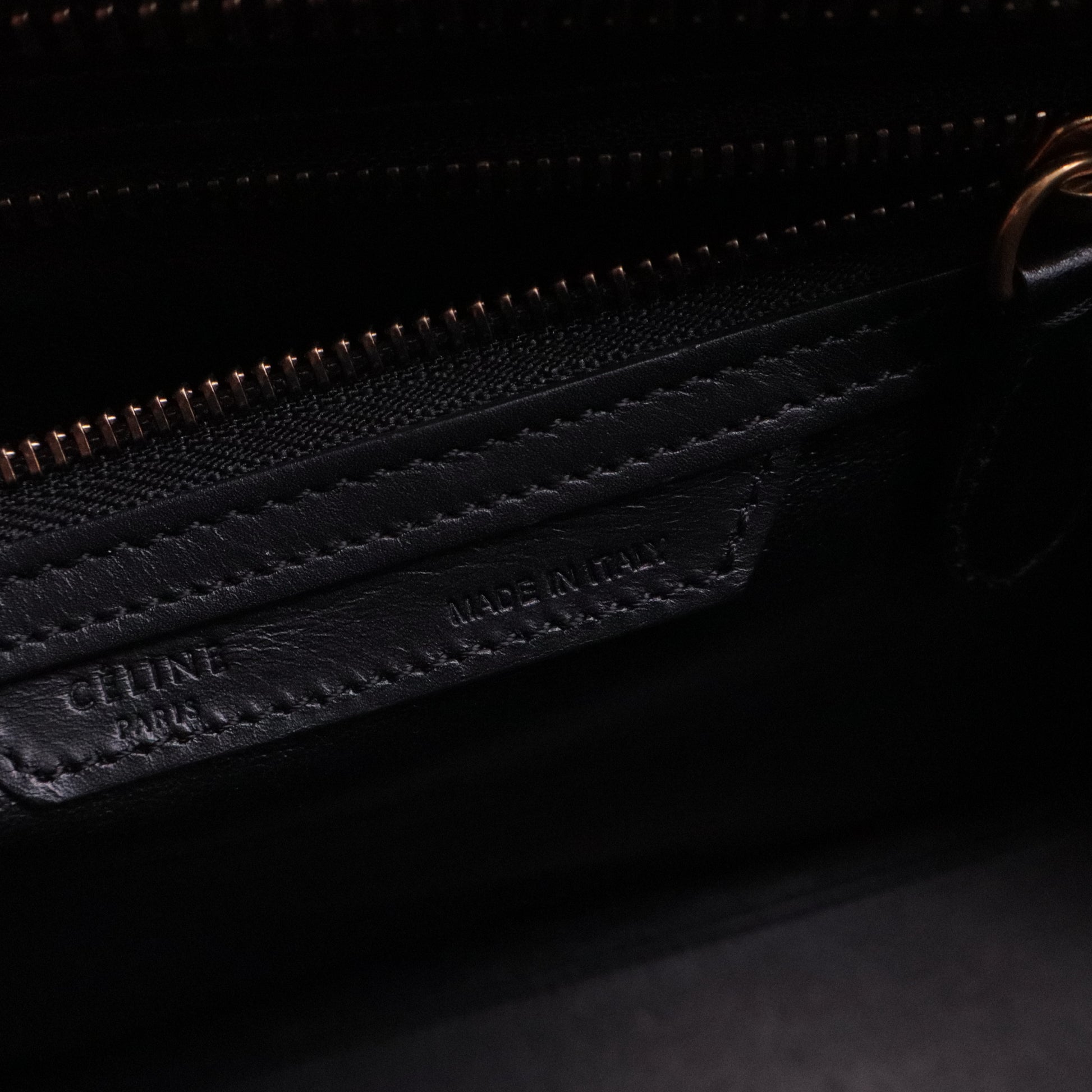 Tricolor Luggage Bag Leather Micro