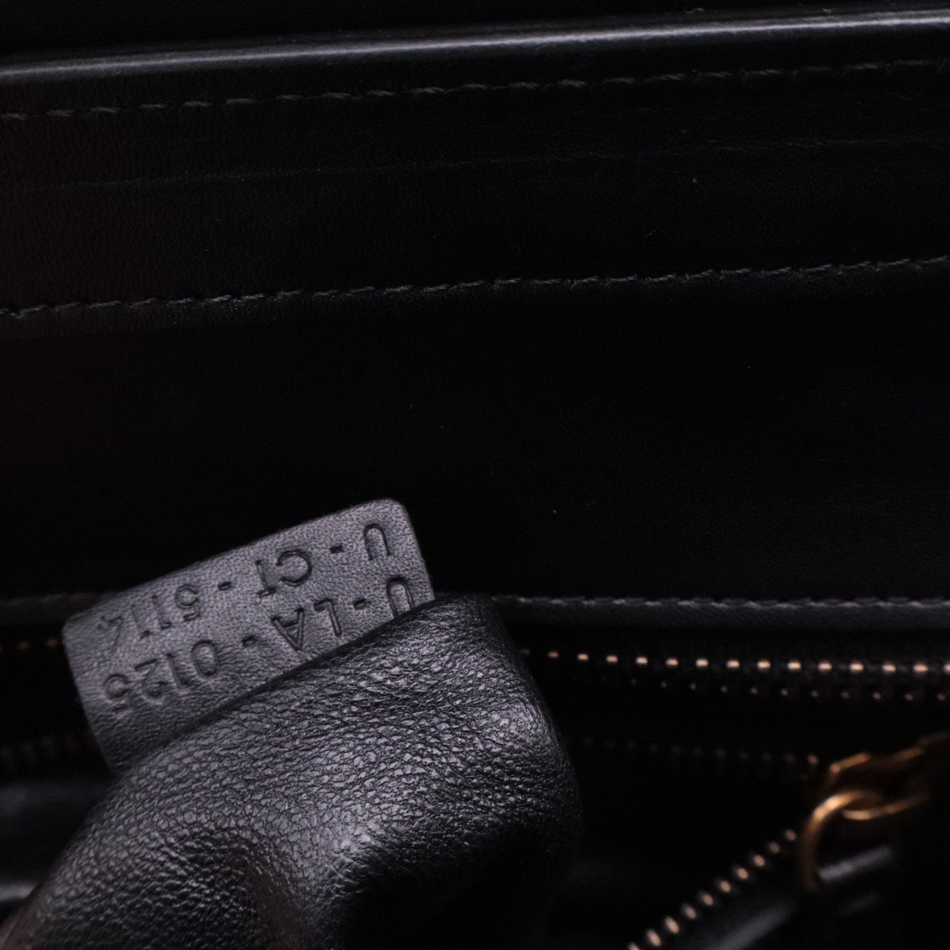 Tricolor Luggage Bag Leather Micro