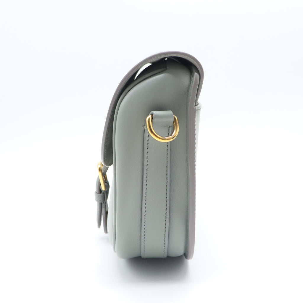 Christian Dior Bobby Flap Bag Leather Medium B22187