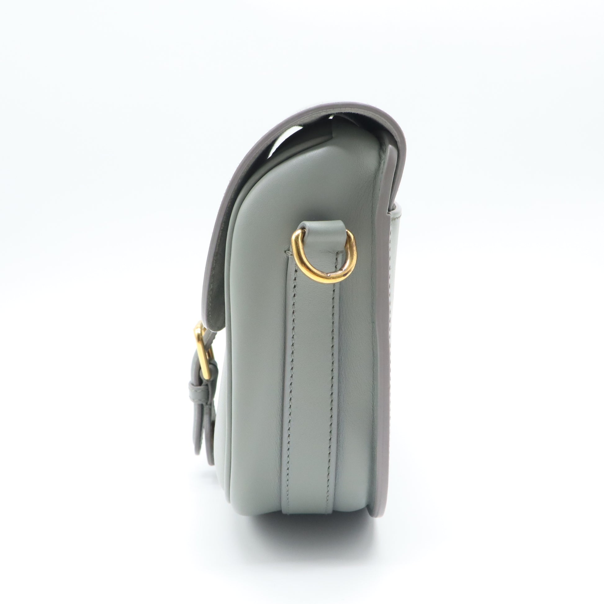 Christian Dior Bobby Flap Bag Leather Medium B22187