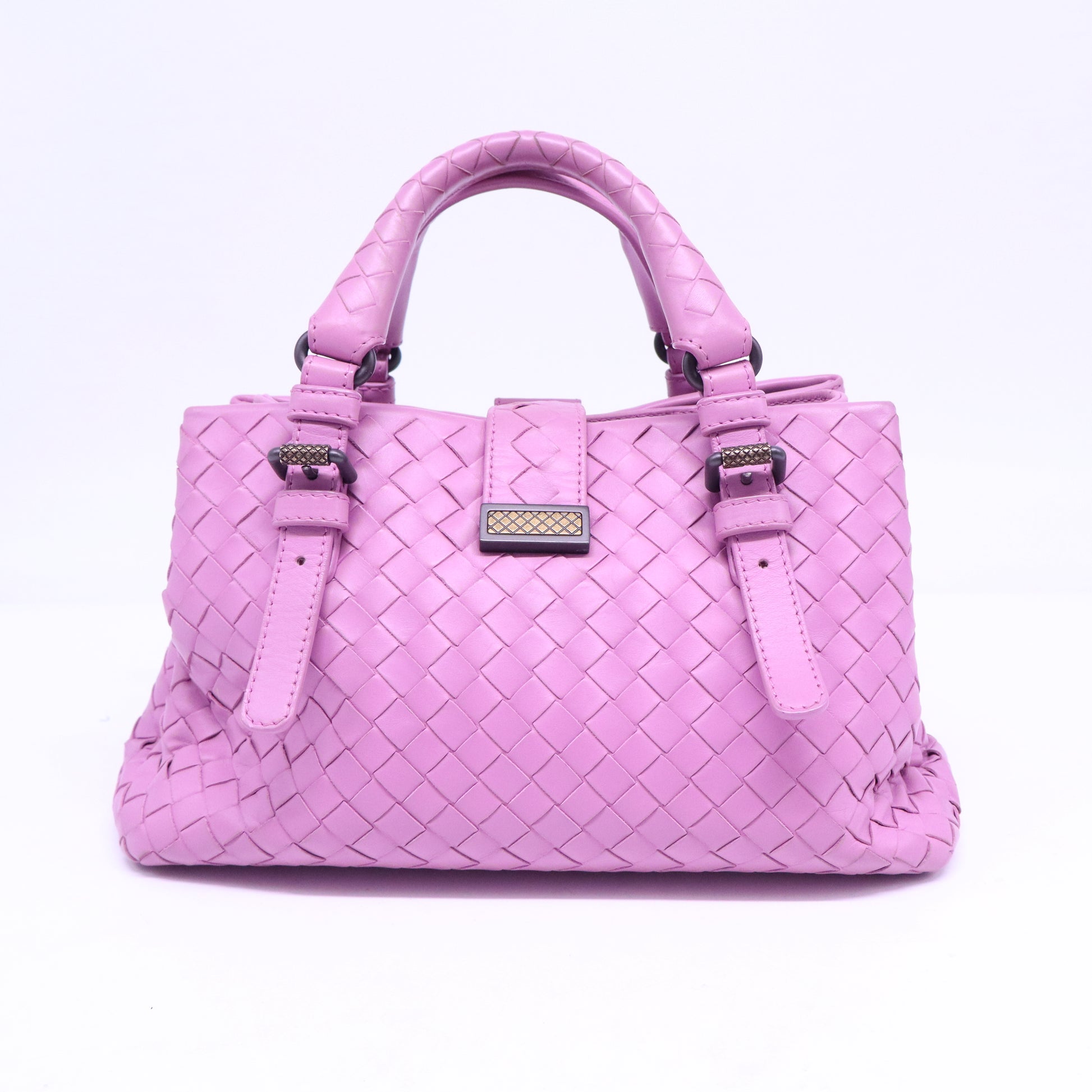 Intrecciato Leather Roma Handbag B21208