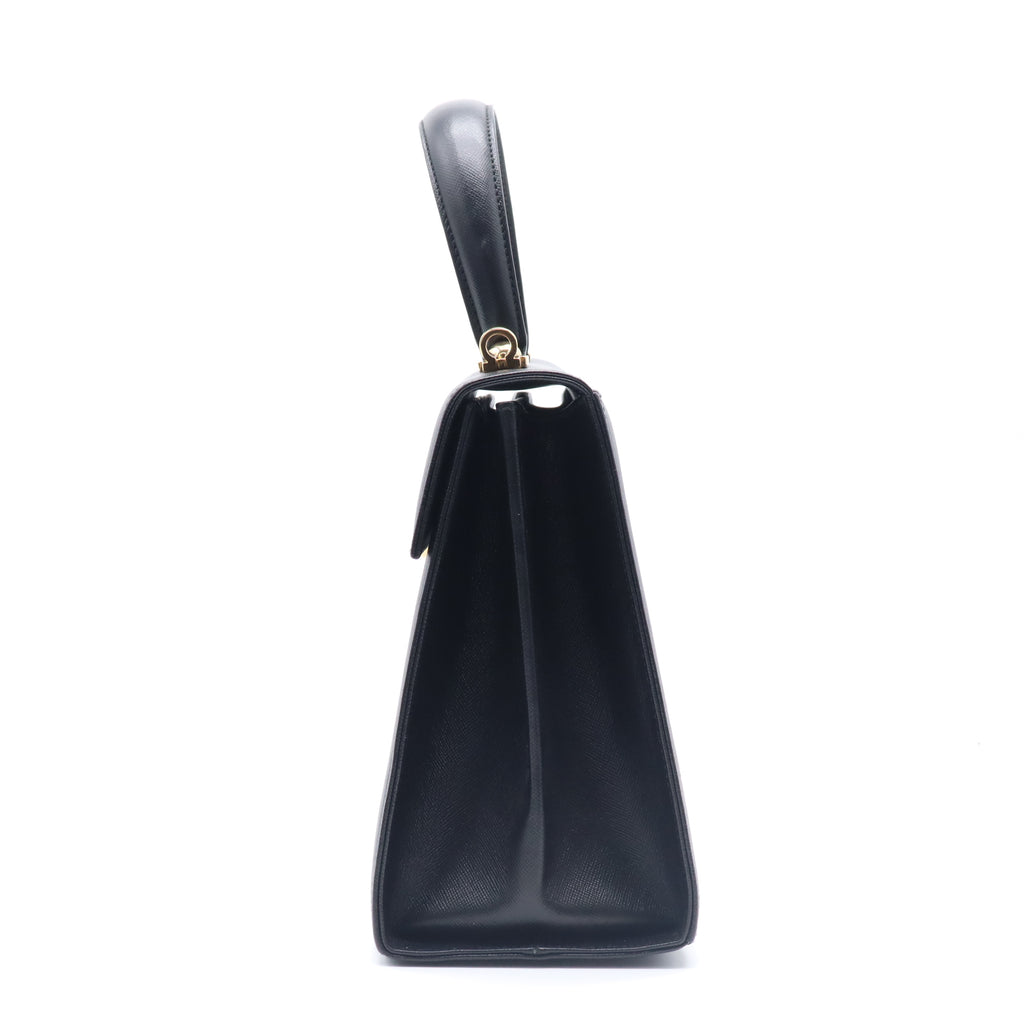 Gancini Convertible Top Handle Bag Leather Medium B21909
