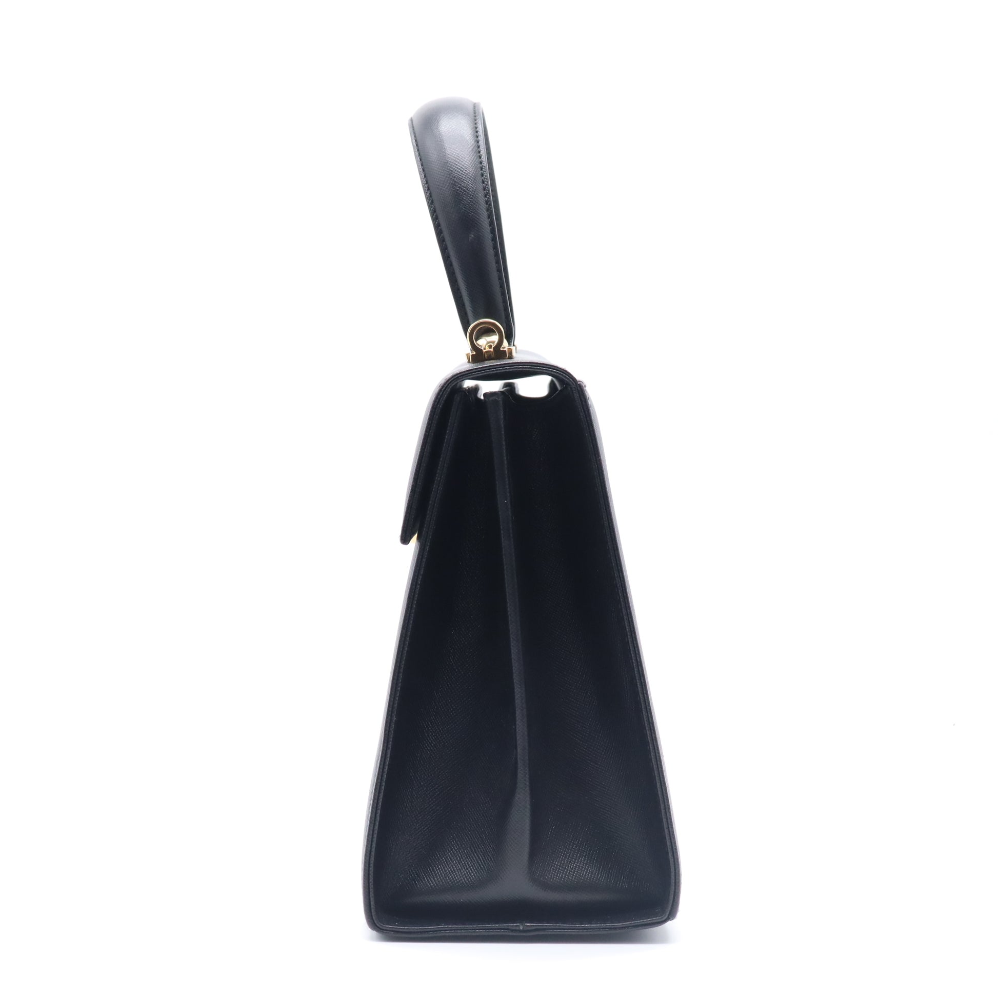 Gancini Convertible Top Handle Bag Leather Medium B21909