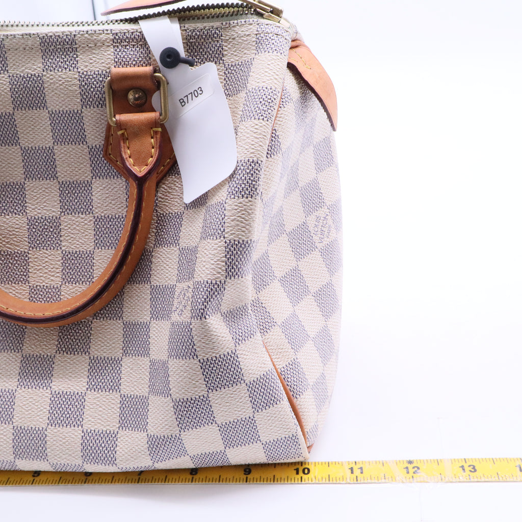 Damier Azur Speedy 25 Vintage  B7703