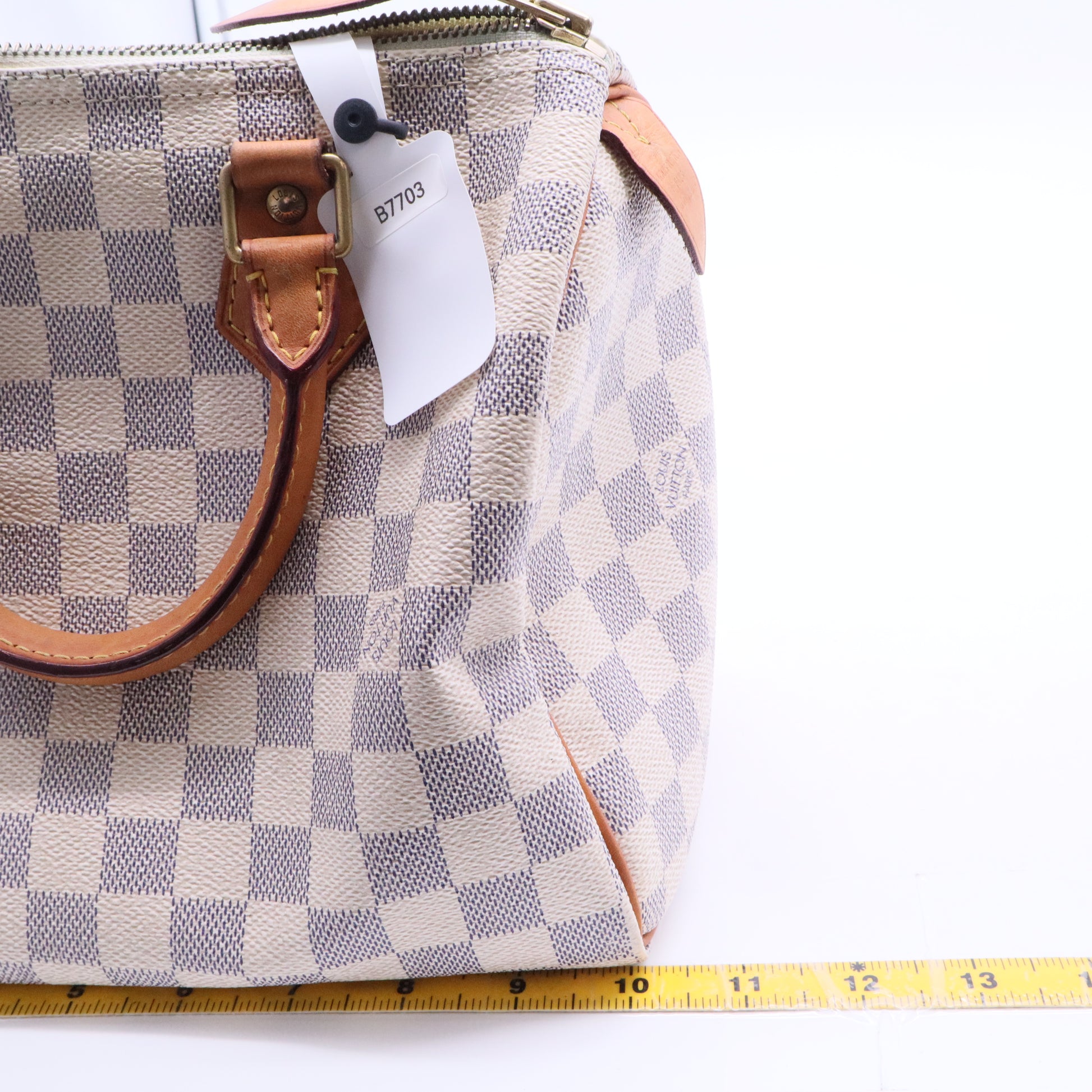 Damier Azur Speedy 25 Vintage  B7703