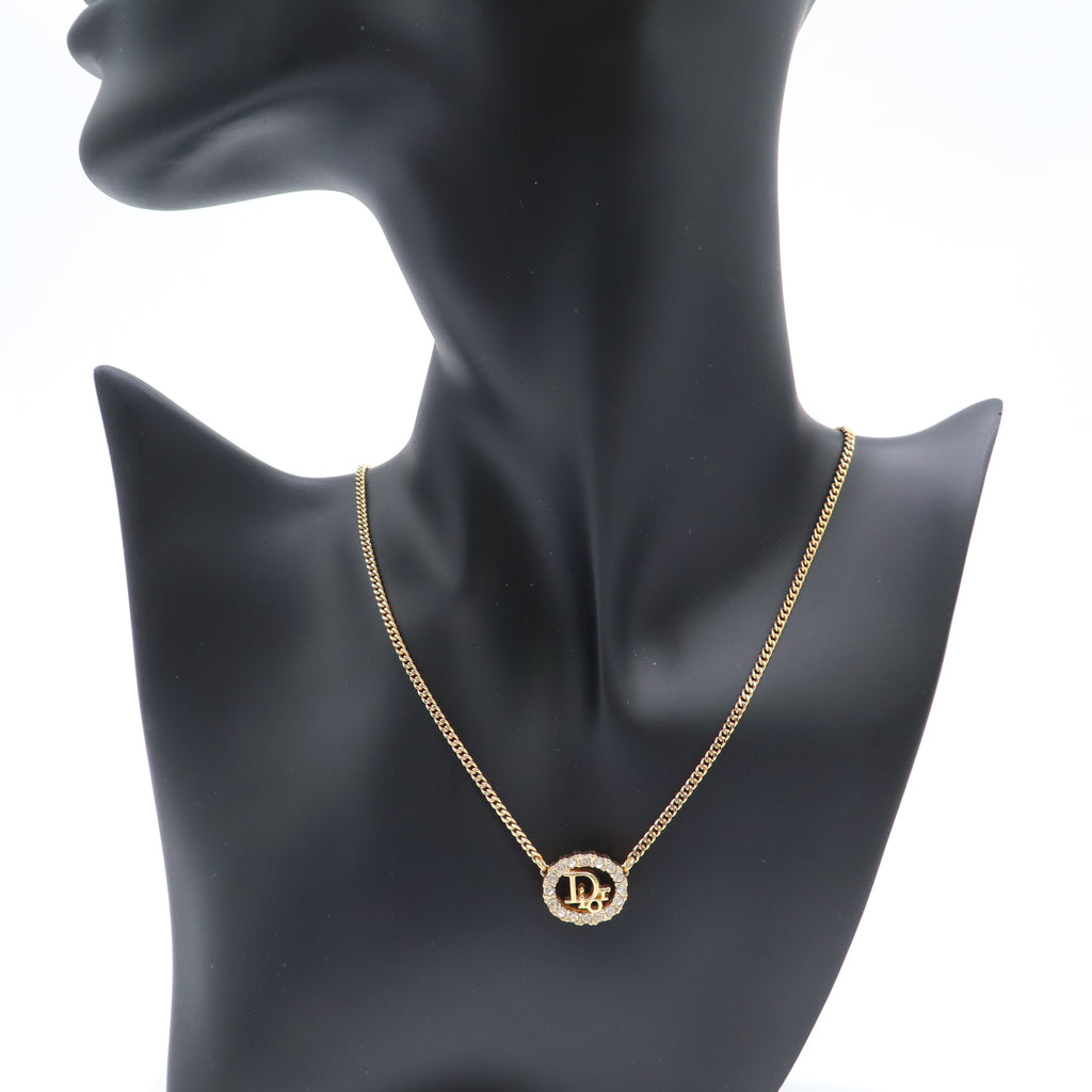 Christian Dior Pre-Owned 20th Century Gold Plated Twins LDJ4435
