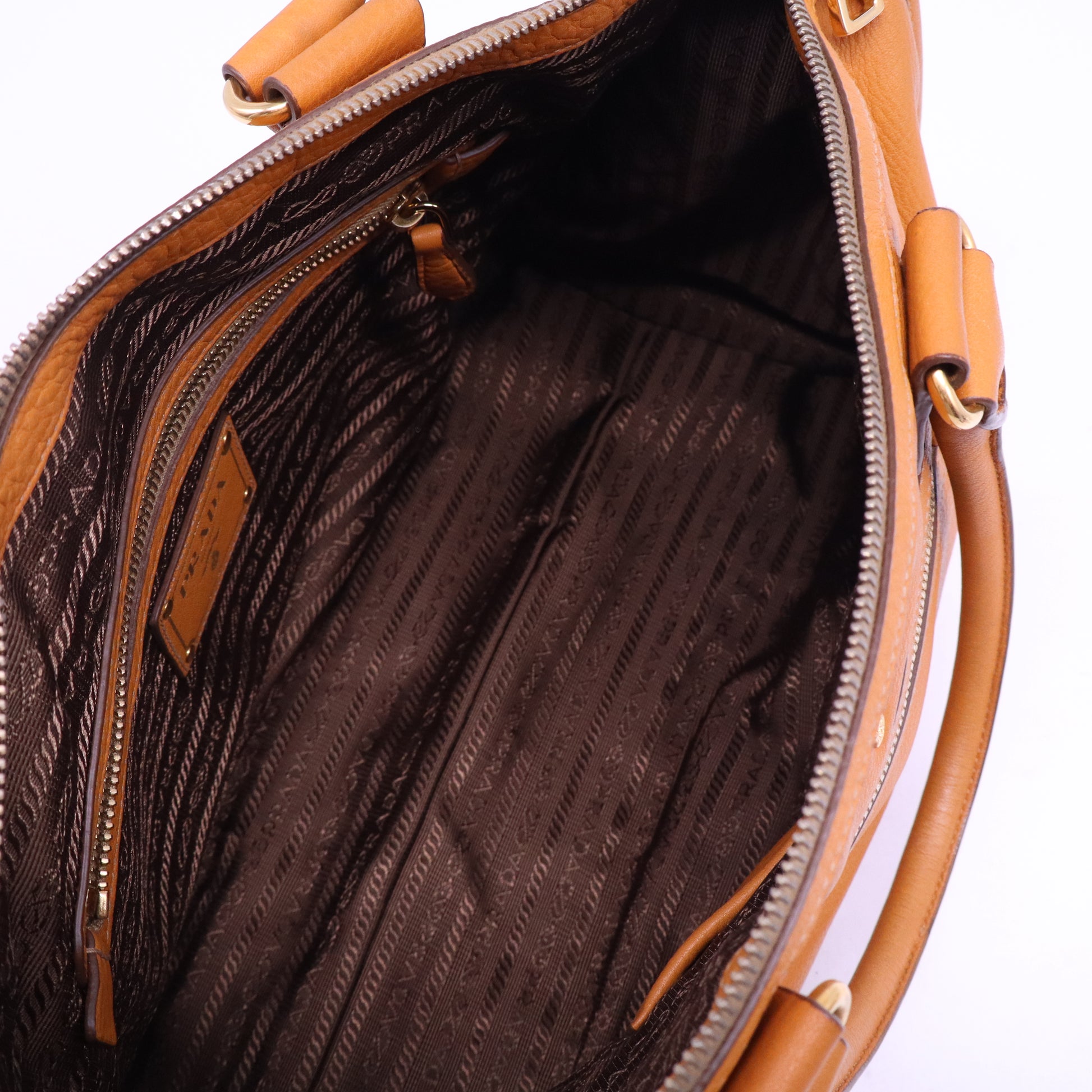 Front Zip Convertible Satchel Vitello Phenix Medium B21168