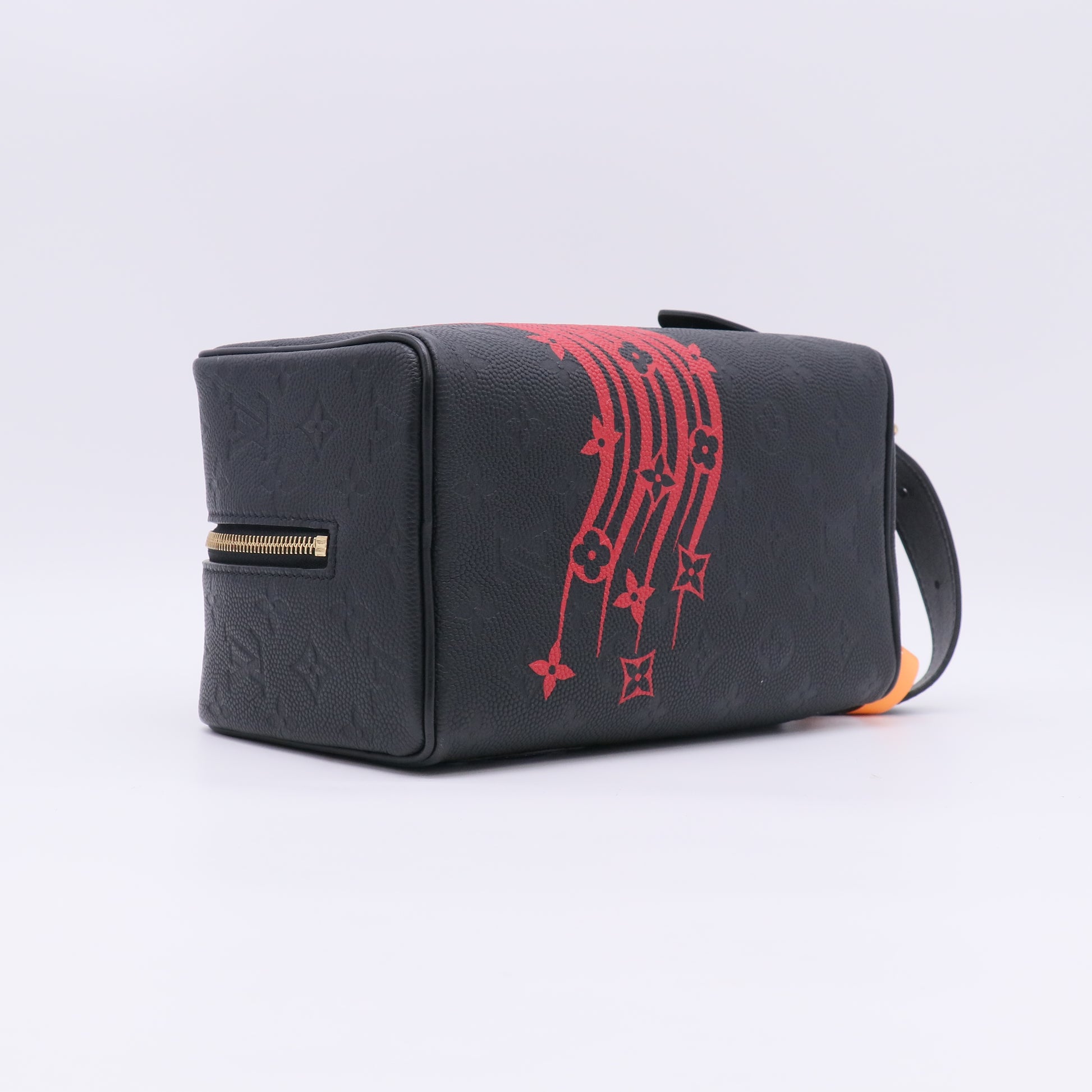 Louis Vuitton x NBA Monogram Embossed Cloakroom Dopp Kit Bag Twins LDZ534
