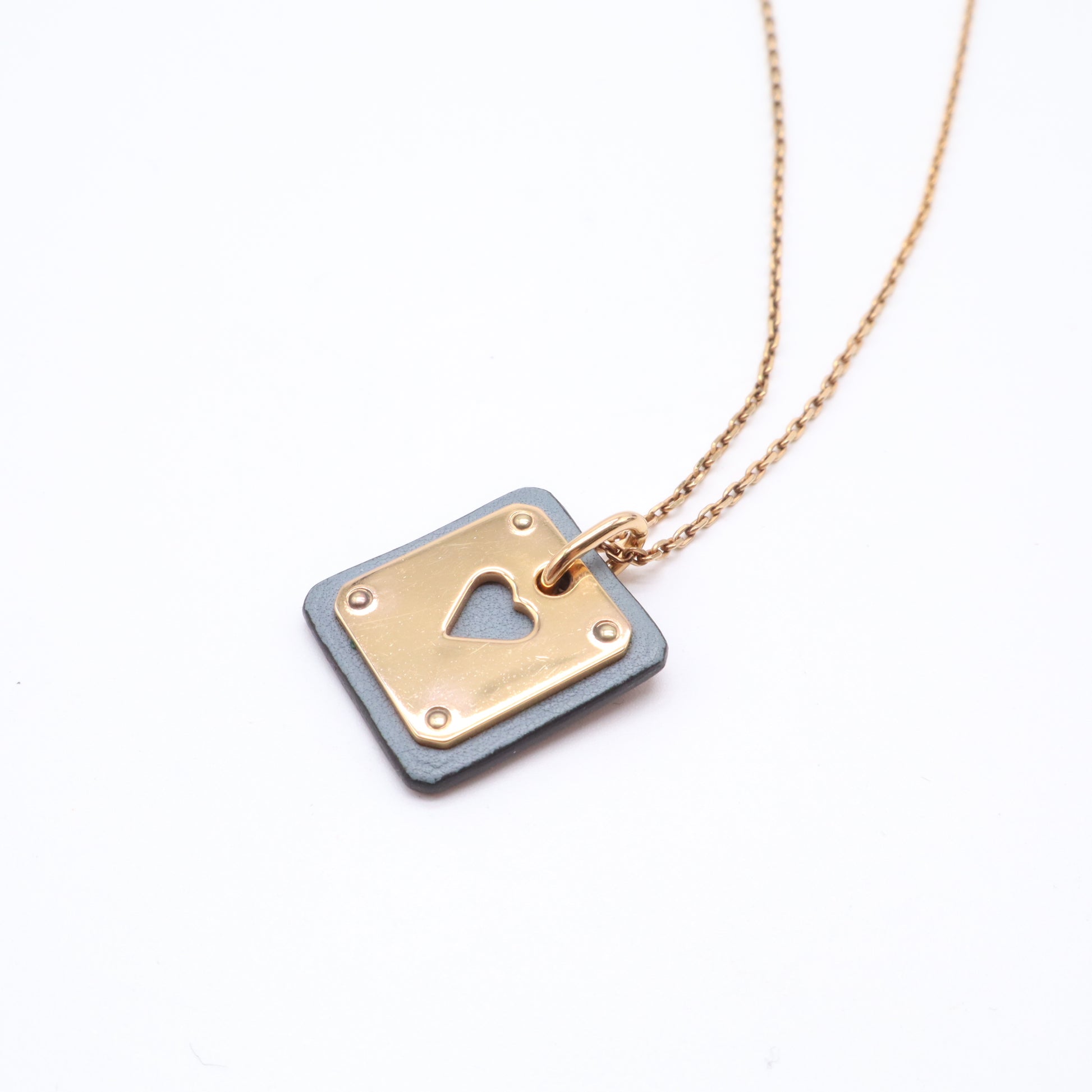 Hermes As de Coeur Pendant W21684