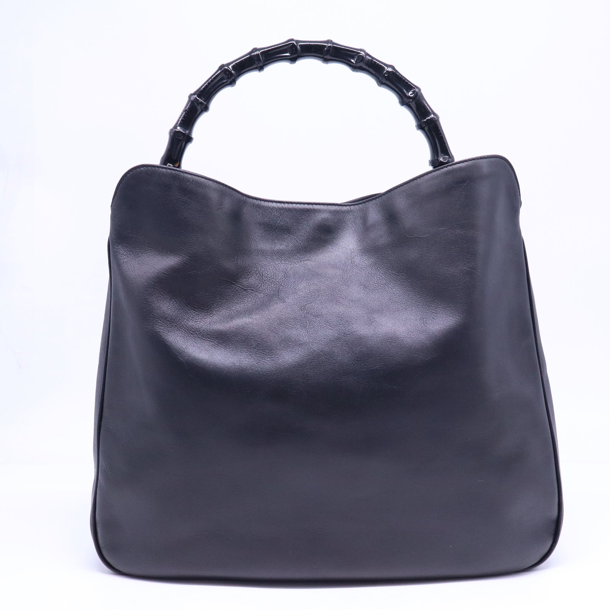 Gucci Bamboo Top Handle leather crossbody bag B21213