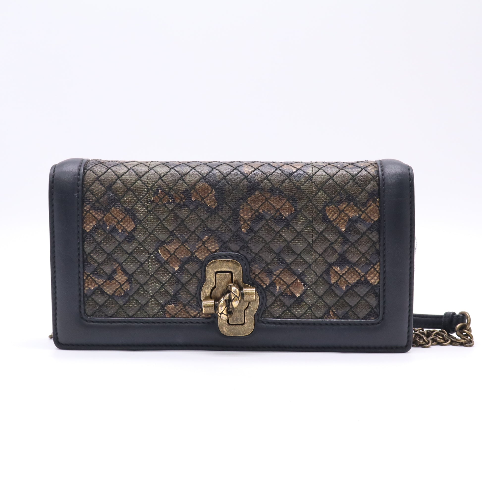 Bottega Veneta Olimpia Knot Chain Clutch twins LDJ5101