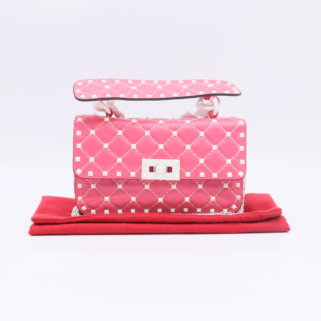 Valentino Garavani Free Rockstud Spike Shoulder Bag twins B23368