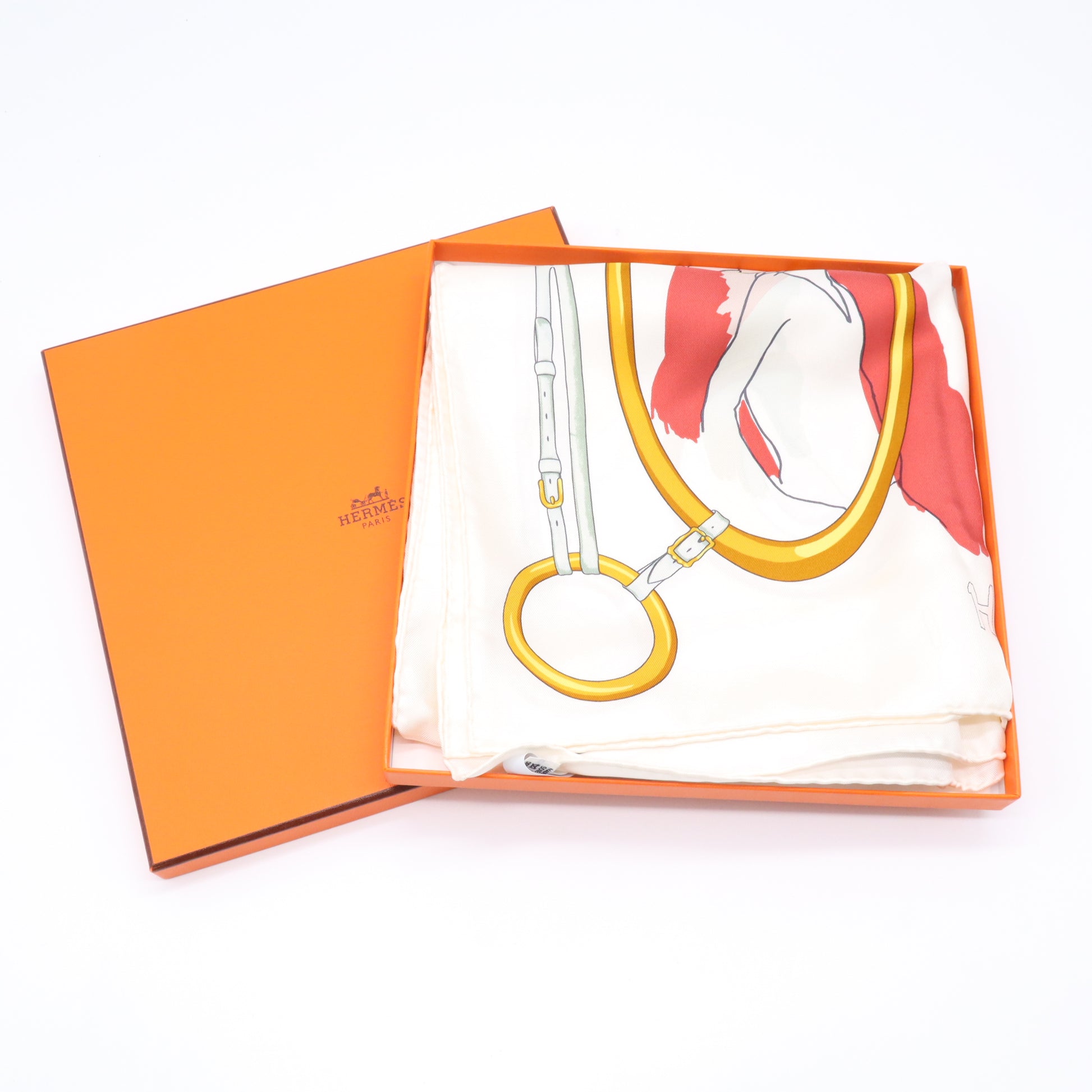 Hermes Les Parisiennes de Kiraz Silk Scarf W21679