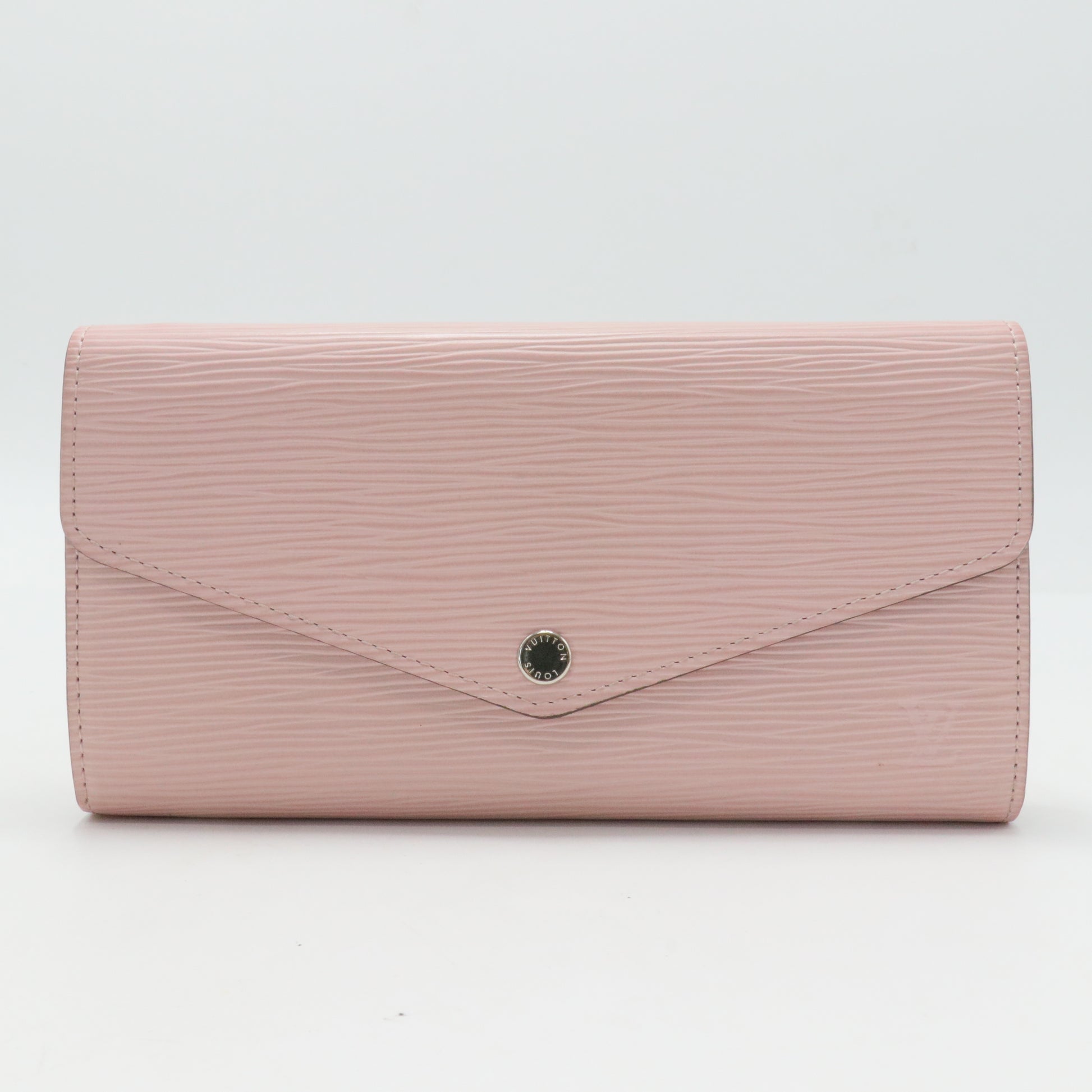 Epi Sarah Wallet NM Rose Nacre
