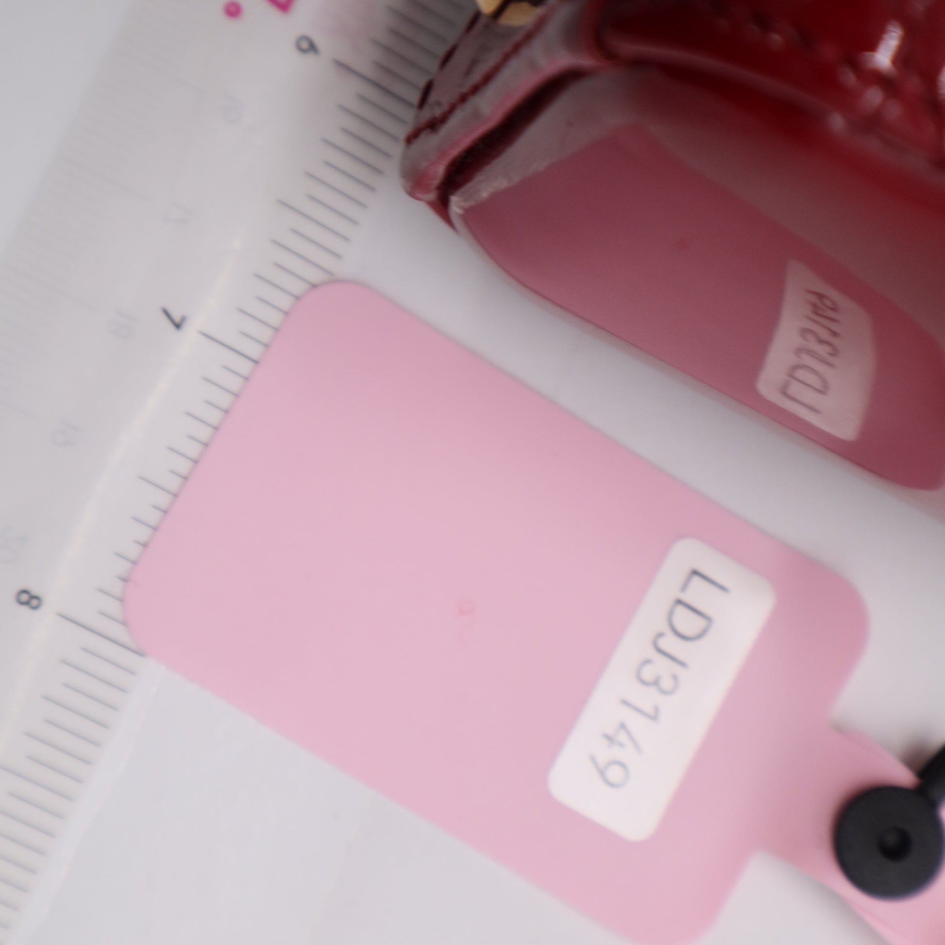 Patent Cannage Medium Lady Dior Red TWINS LDJ3149