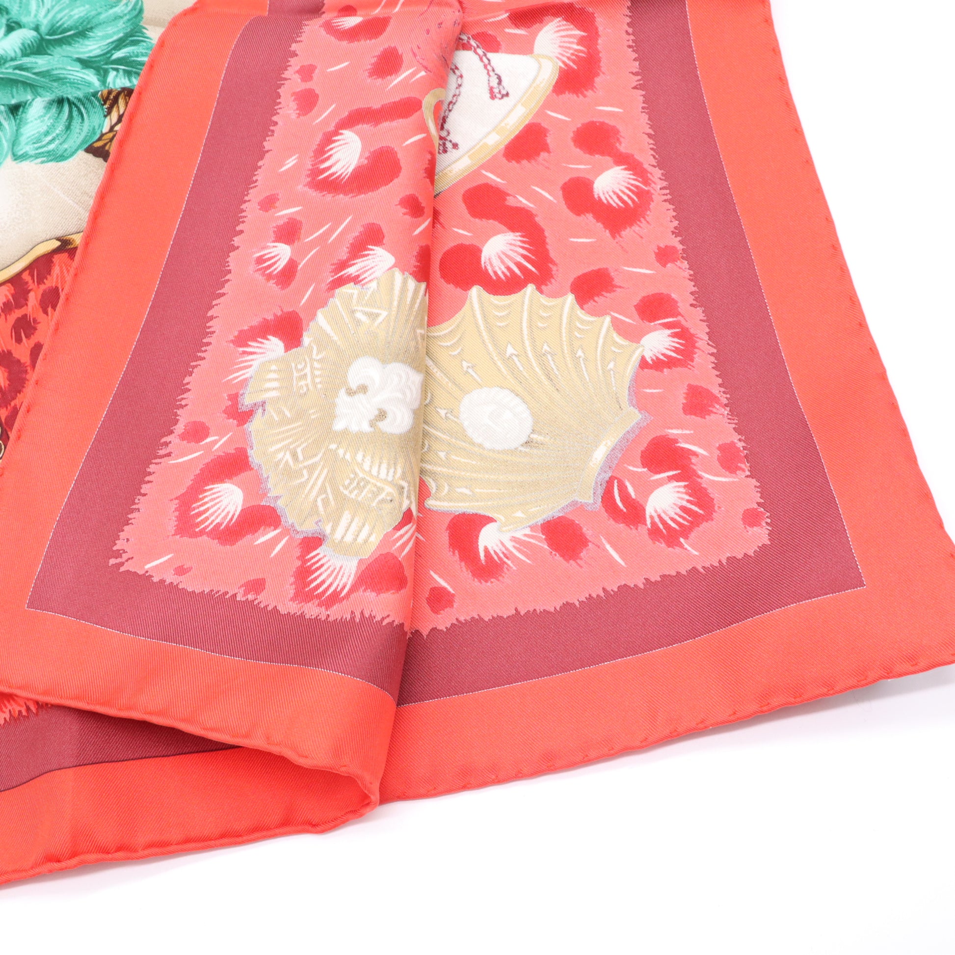 Hermes Plumes en Fete Silk Scarf  W21710