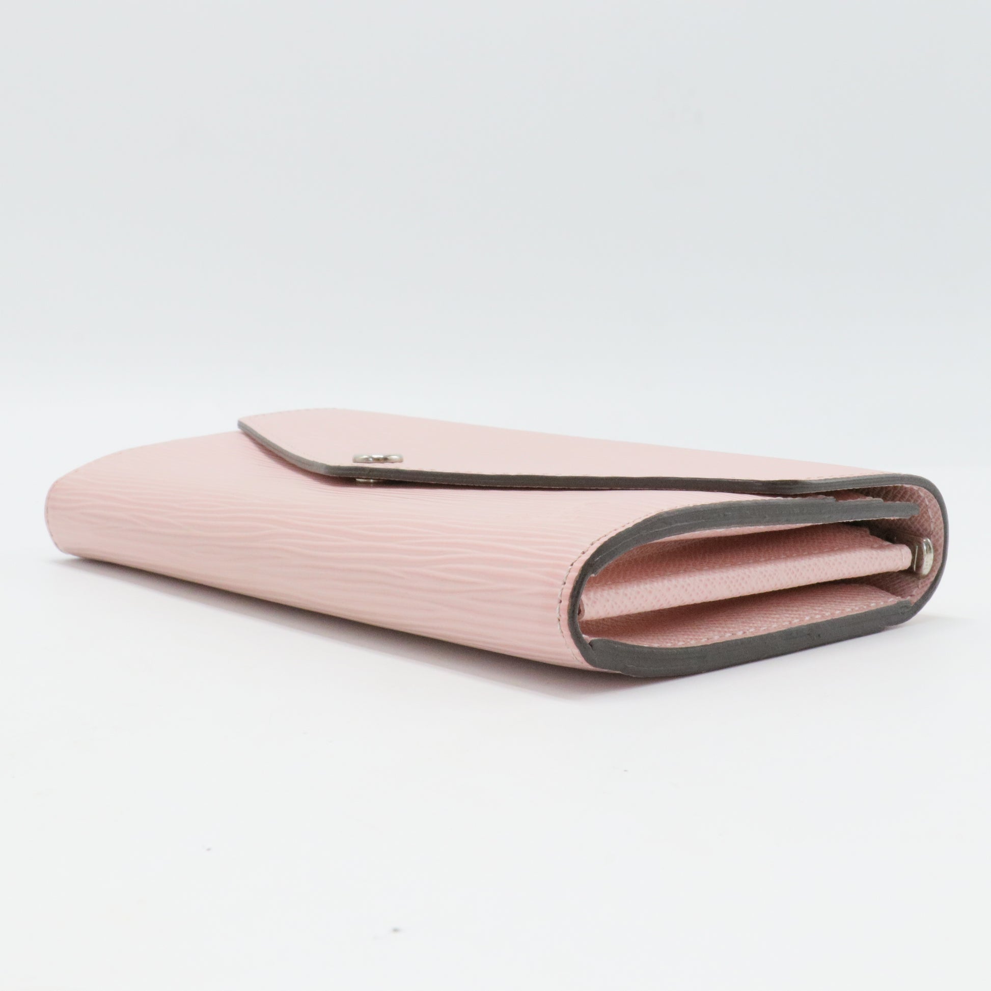 Epi Sarah Wallet NM Rose Nacre