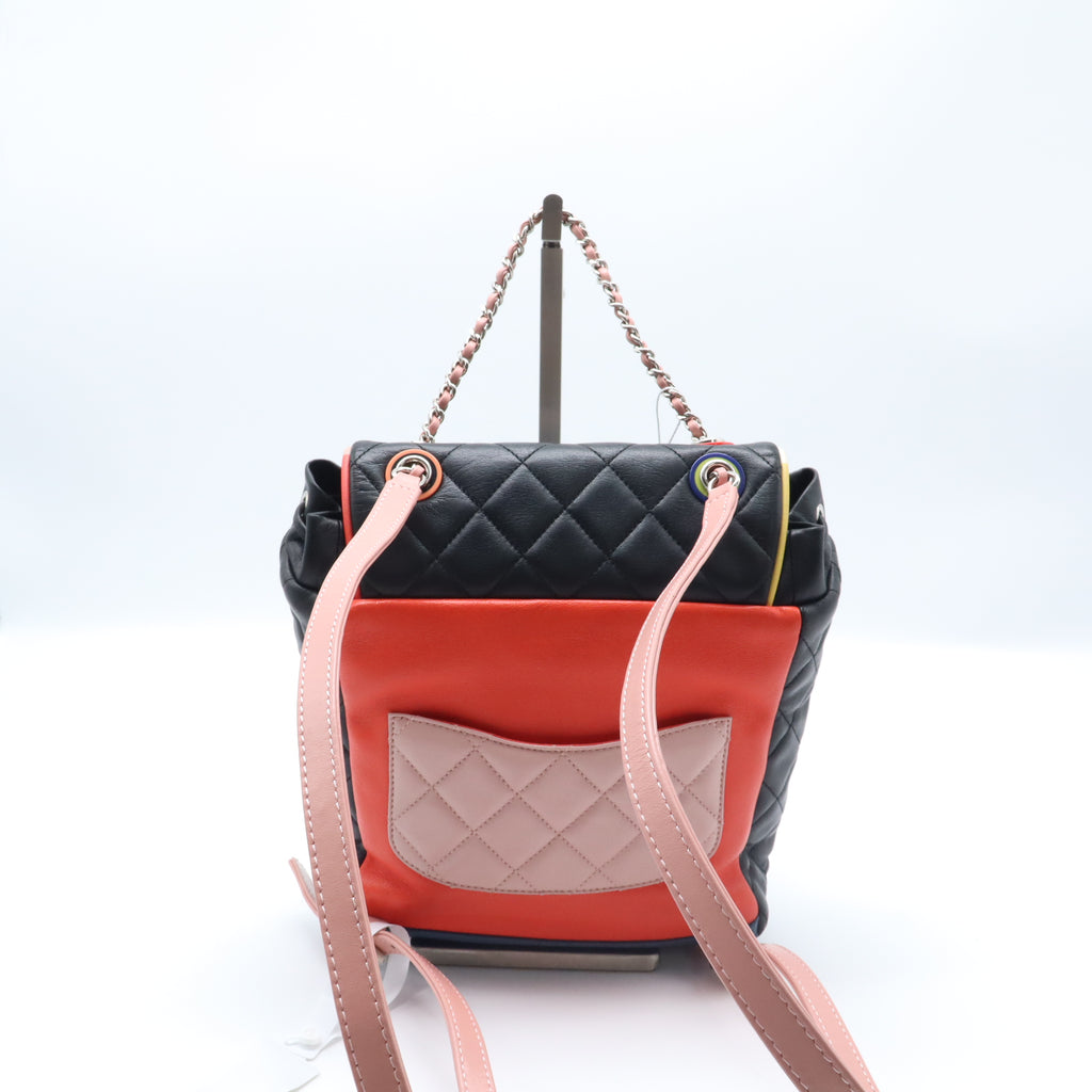 Cuba Urban Spirit Backpack Quilted Lambskin Small Twins B22122