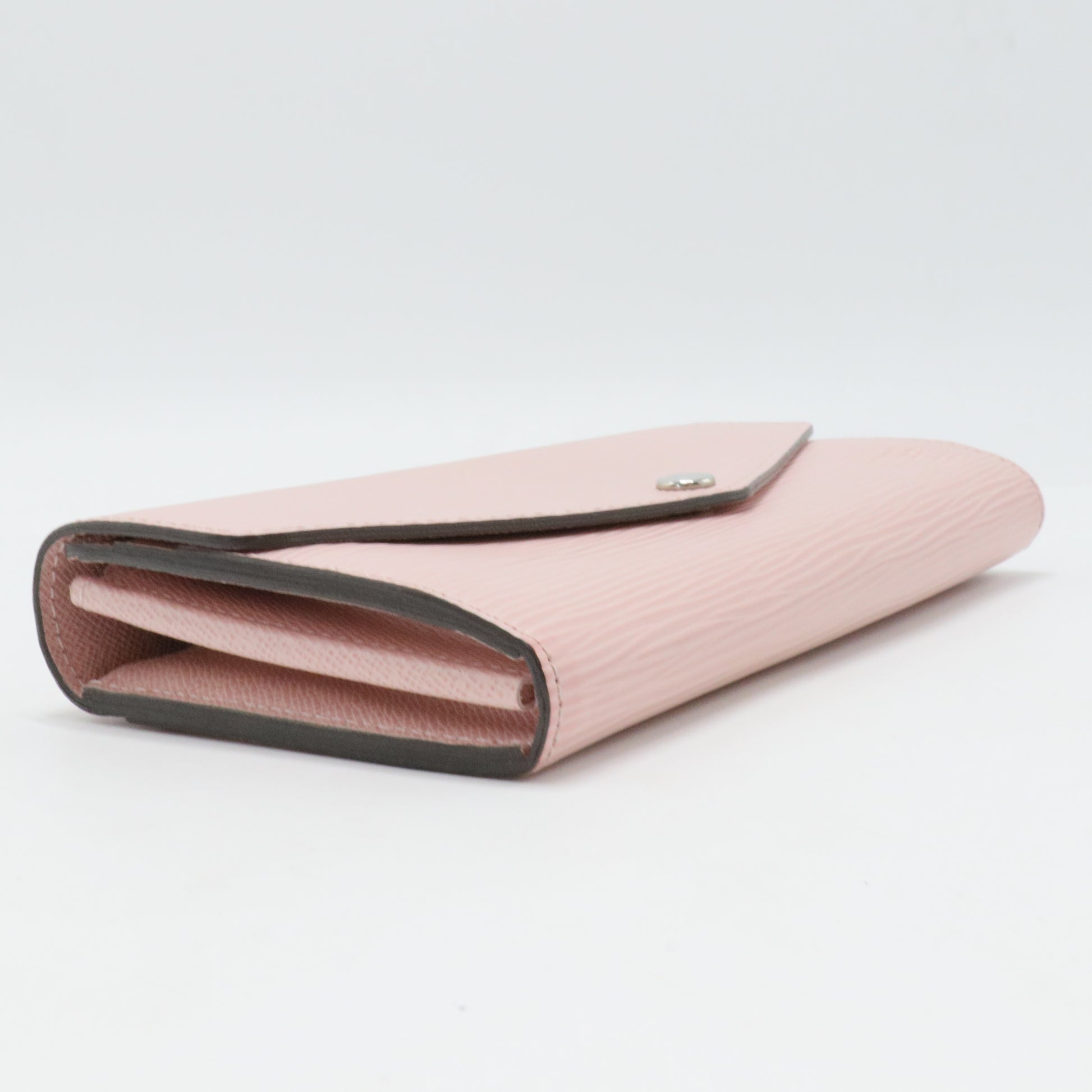 Epi Sarah Wallet NM Rose Nacre