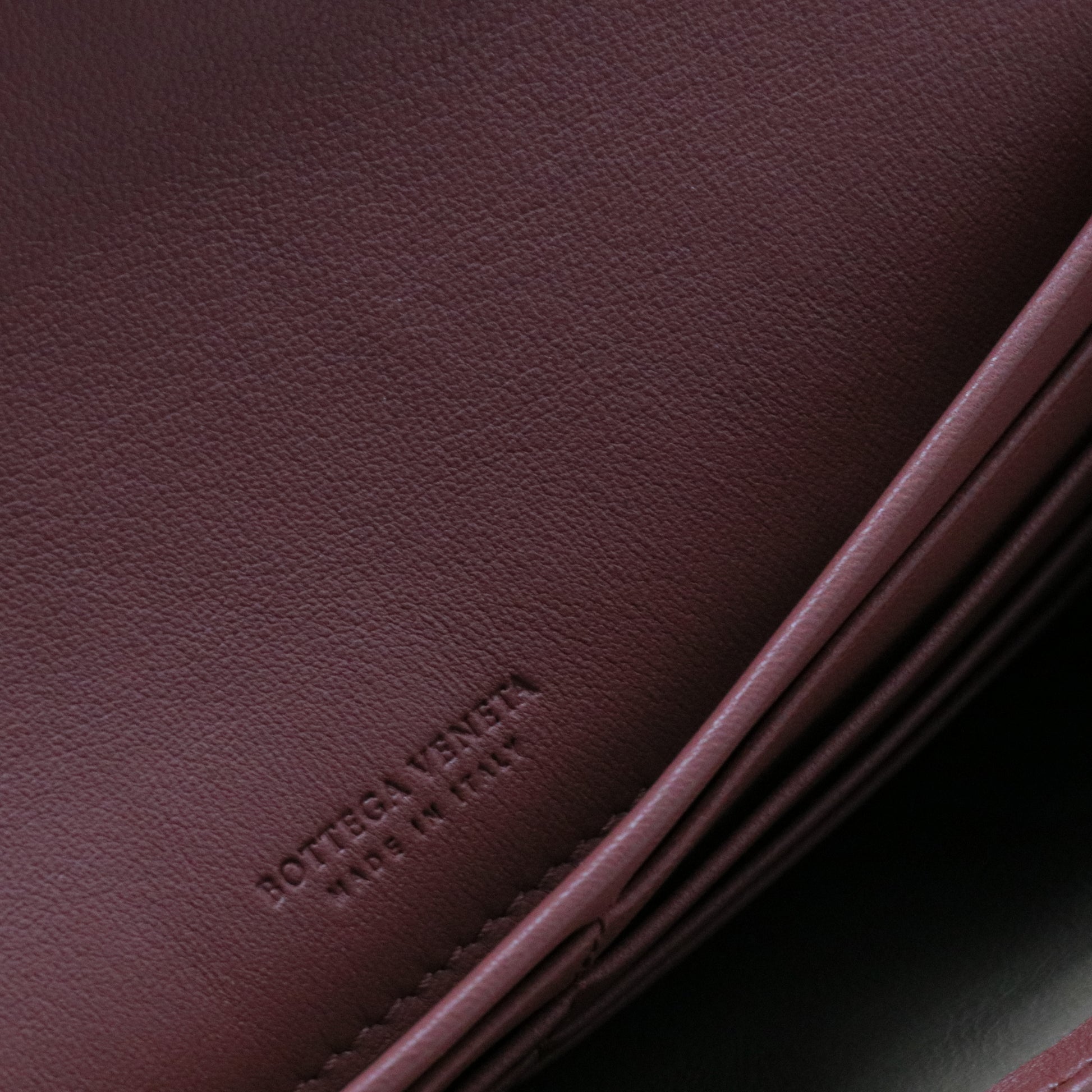 Nappa Intrecciato Continental Wallet Pompei