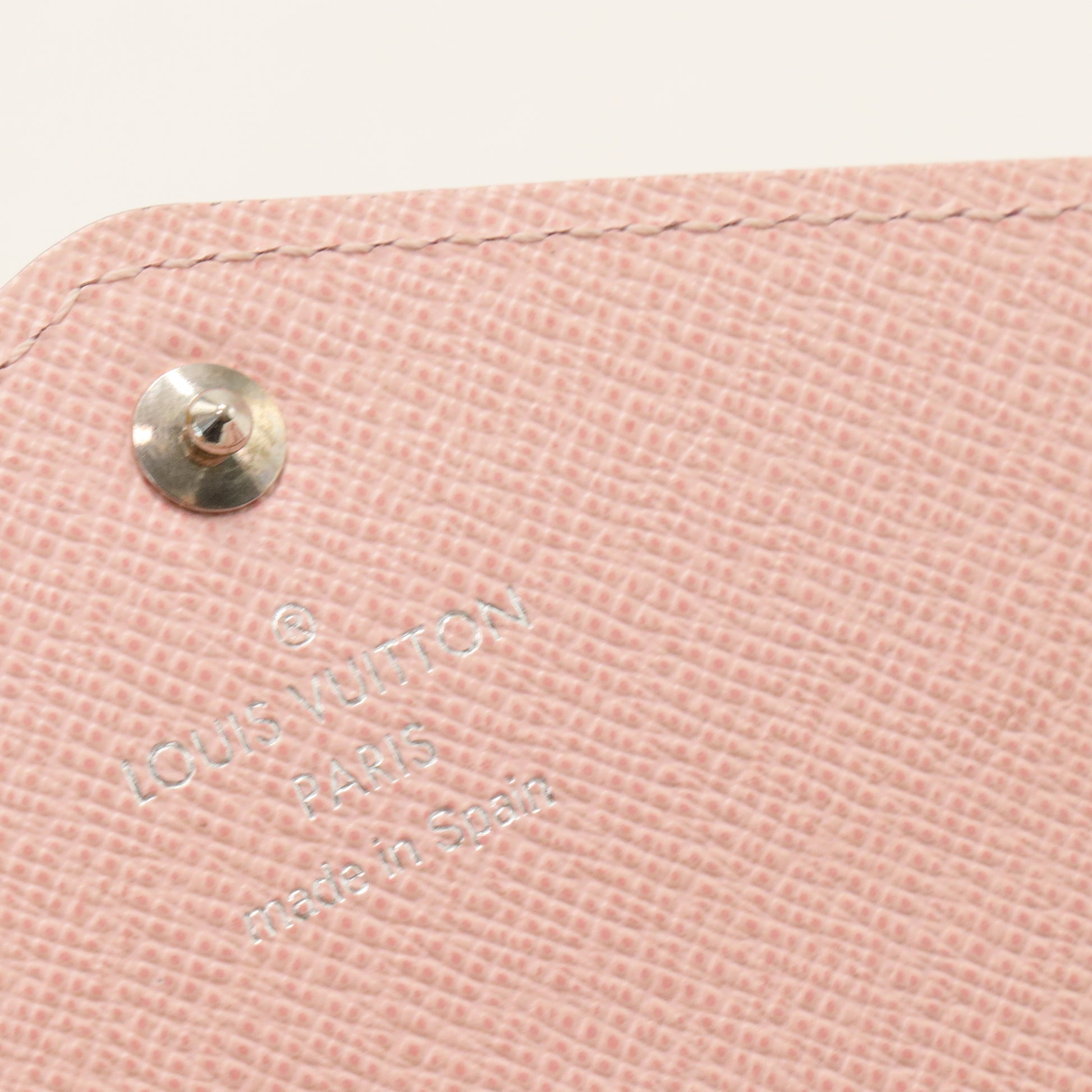 Epi Sarah Wallet NM Rose Nacre