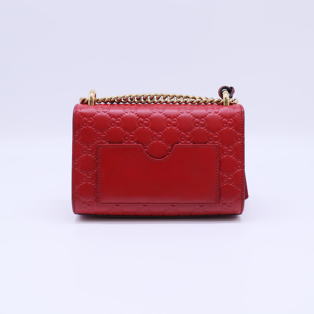 Padlock Shoulder Bag Guccissima Leather Small B21815